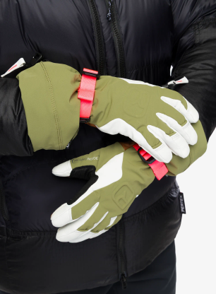 Ortovox Merino Freeride Glove Női síkesztyű - wild herbs