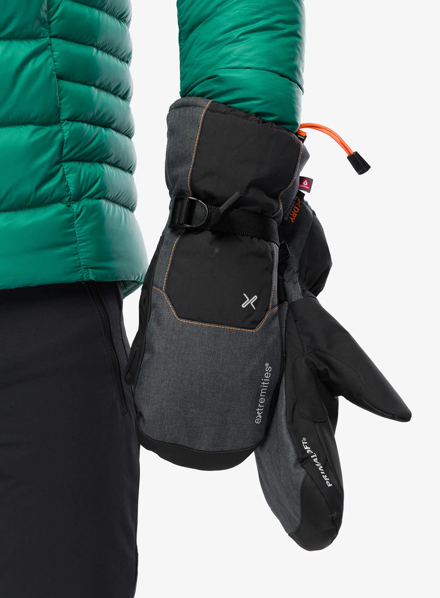 Extremities Meridian Glove Síkesztyű - black/grey