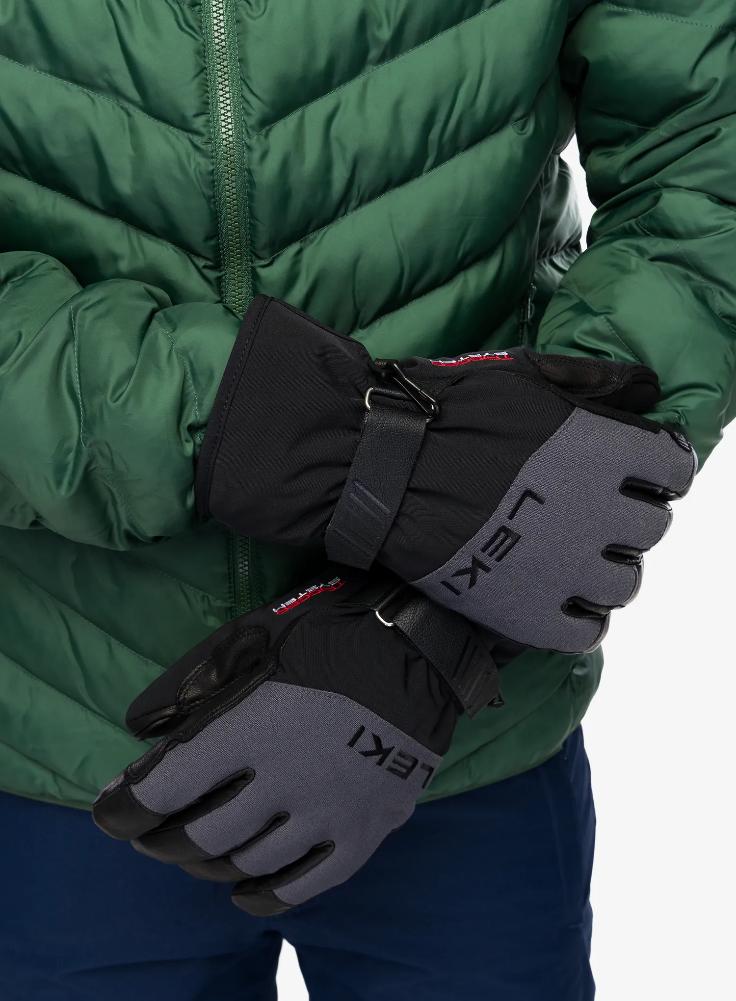 Leki Pegas Pro 3D GTX Síkesztyű - black/graphite