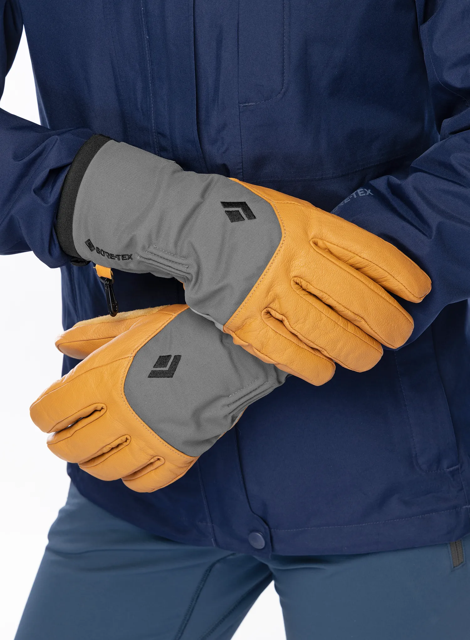 Black Diamond Legend Gloves Női kesztyű - beeswax/steel gray