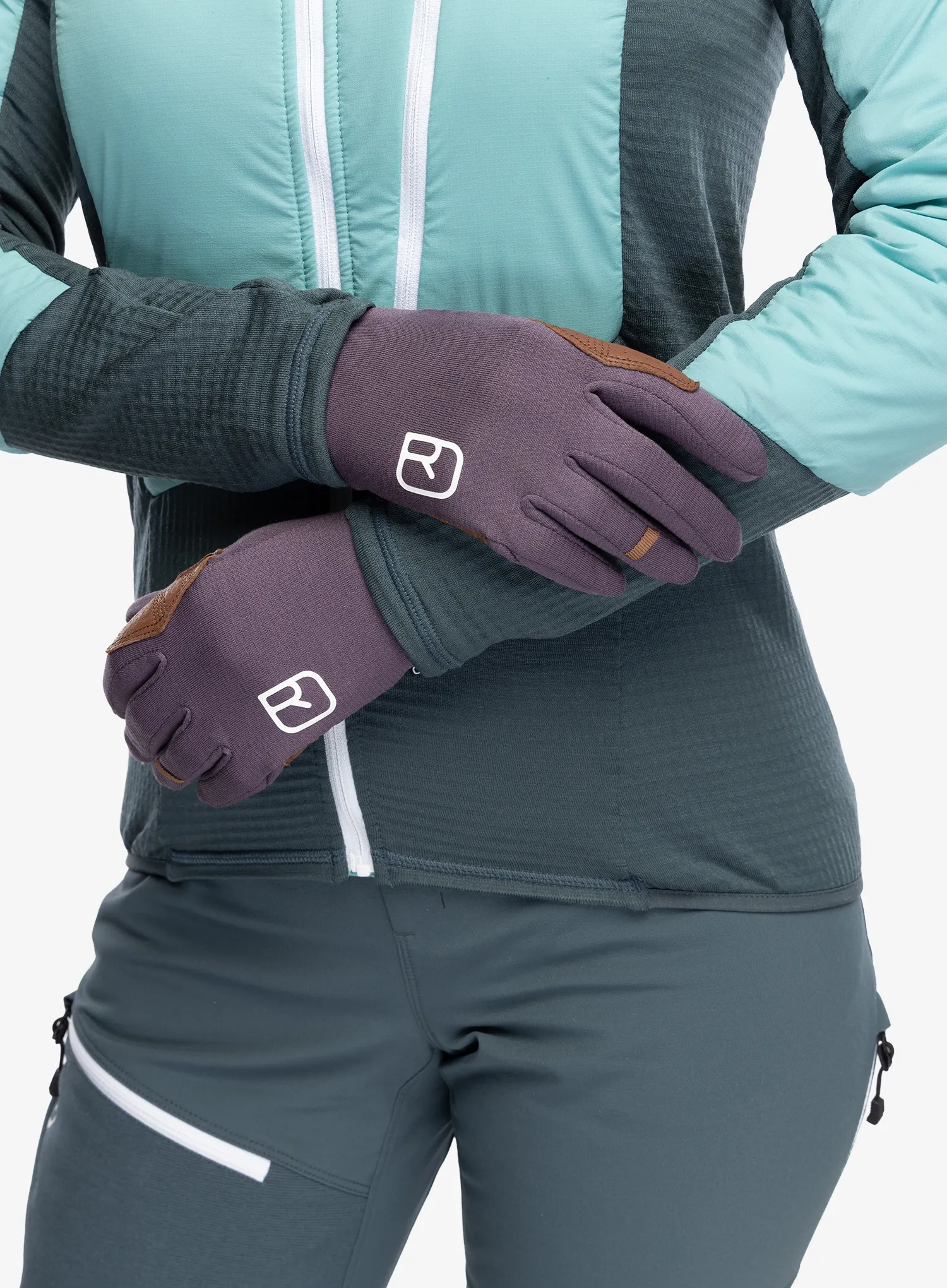 Ortovox Fleece Light Glove Női kesztyű - wild berry