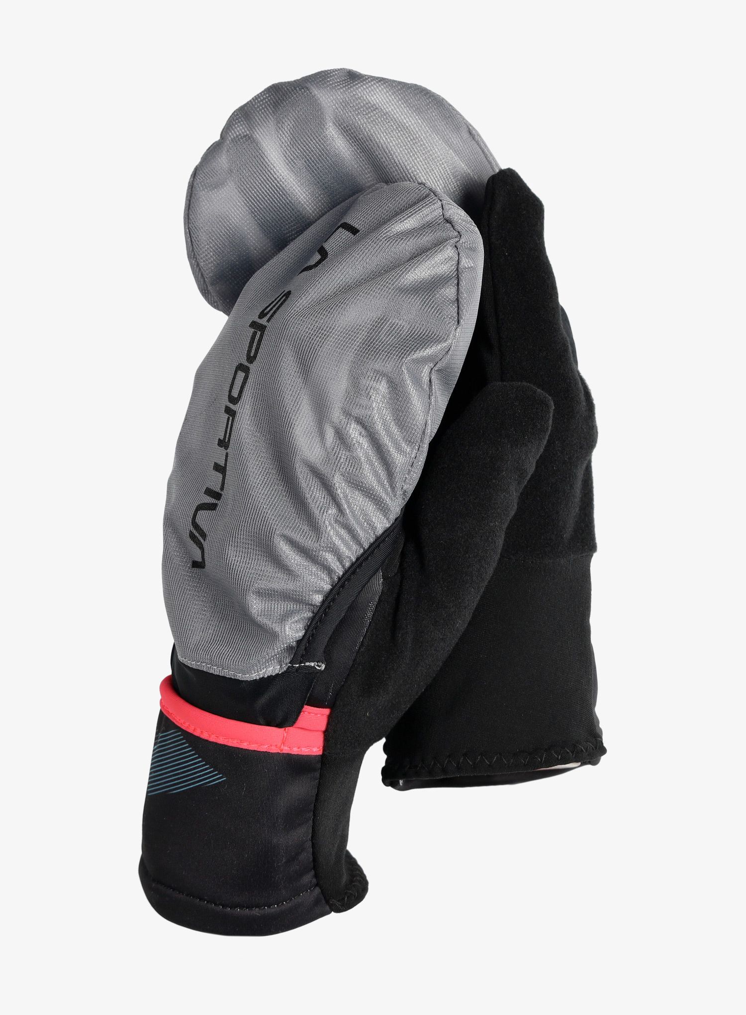 La Sportiva Trail Gloves Női futókesztyű - black/malibu blue