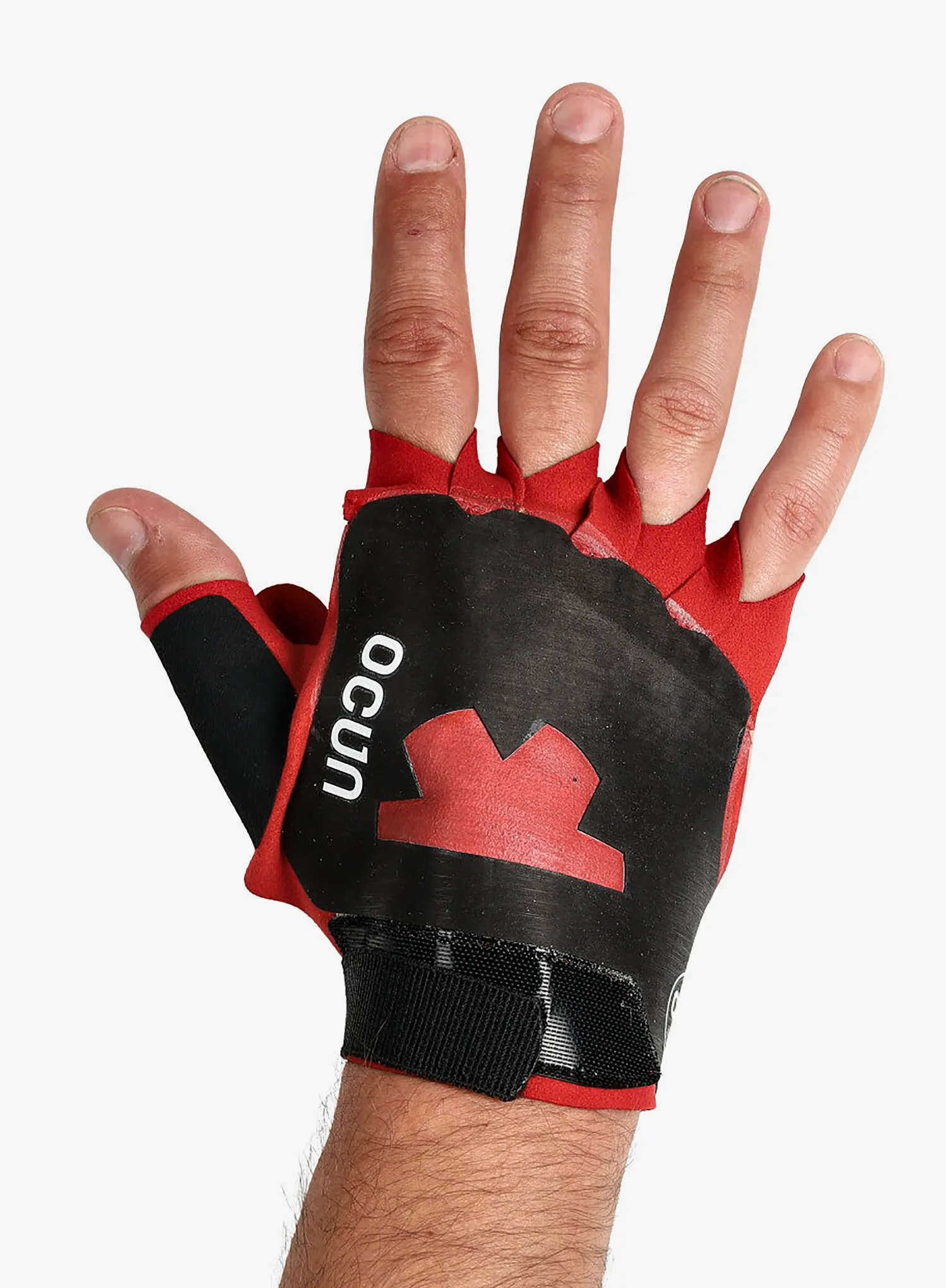 Ocun Crack Gloves Pro Kesztyű tátrai hegymászáshoz - red