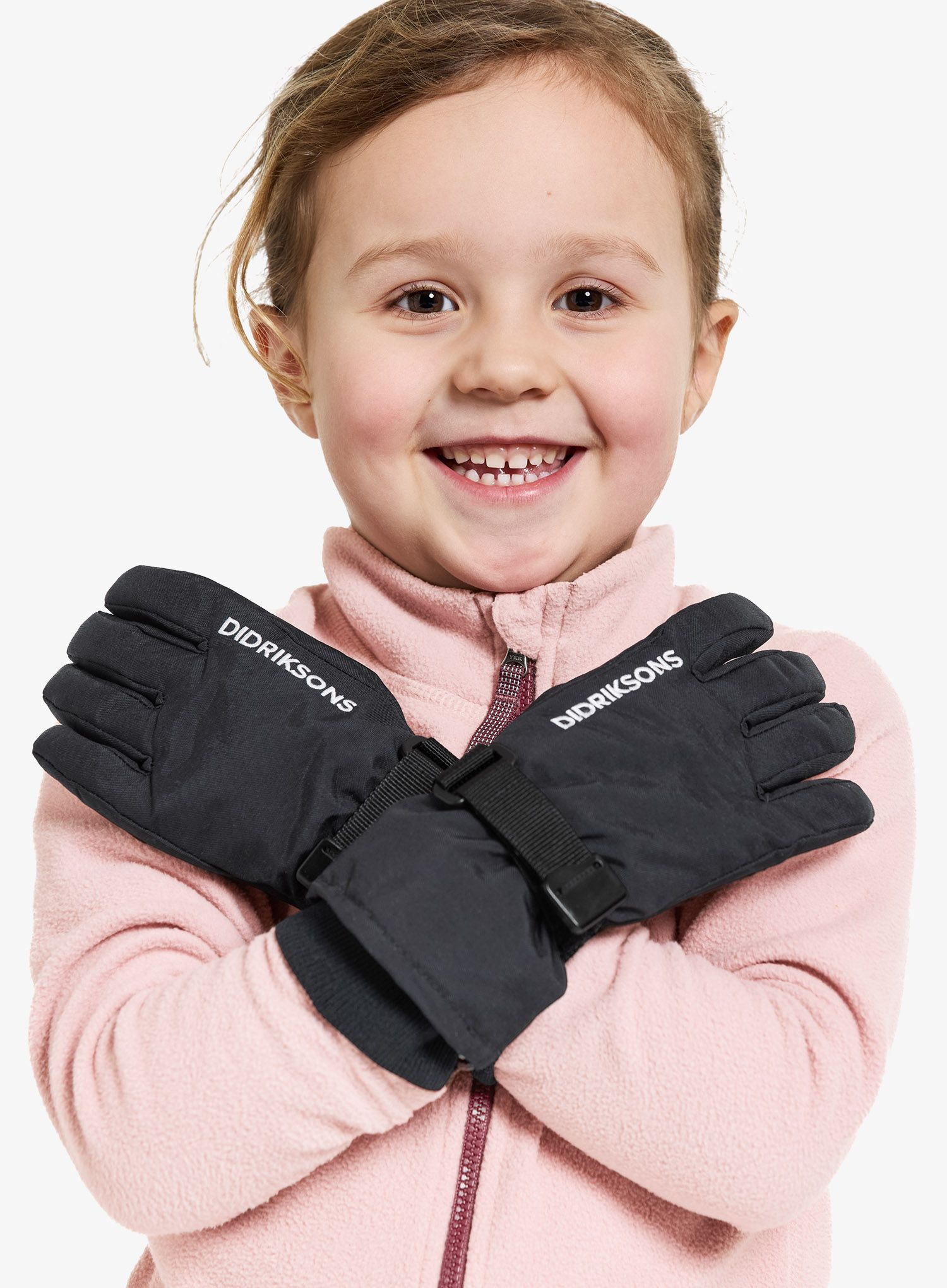 Didriksons Biggles Gloves 3 Gyerek kesztyűk - black