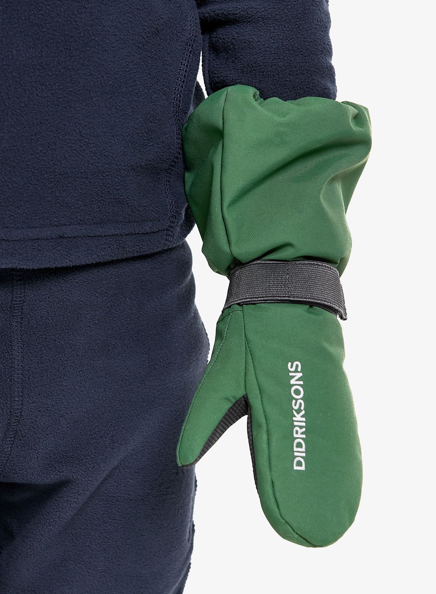 Didriksons Biggles Mittens Gyerek kesztyűk - pine green