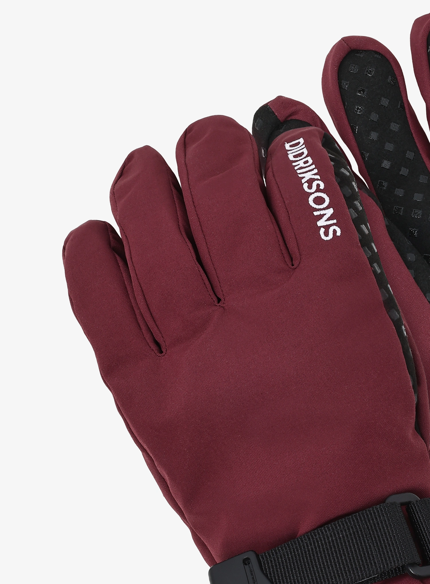 Didriksons Lovas Five Finger Glove 2 Gyerek kesztyűk - anemon red