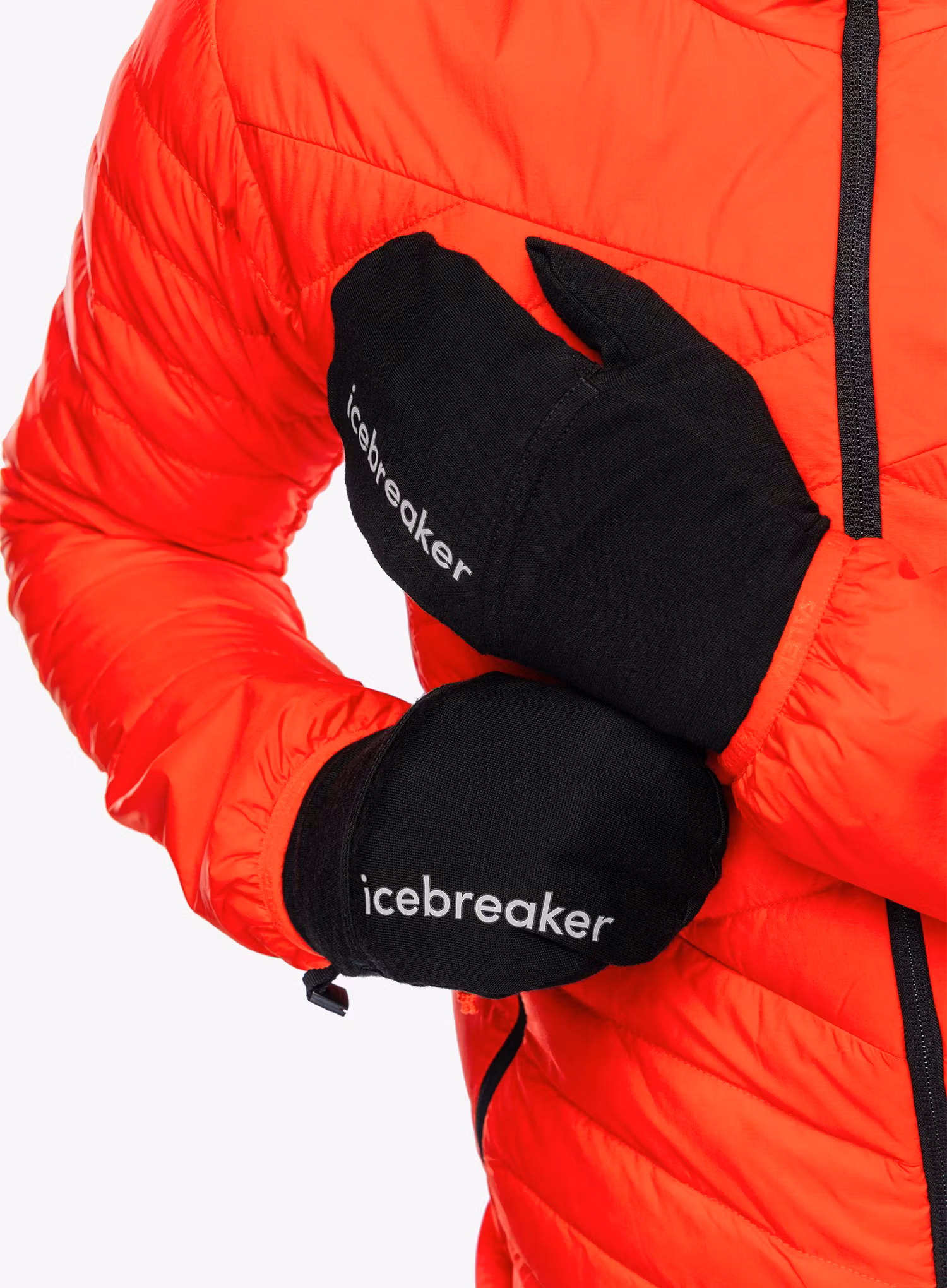 Icebreaker Merino Sierra Convertible Mitten Kesztyű - black