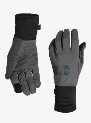 Black Diamond Deploy Gloves Polárkesztyű - carbon