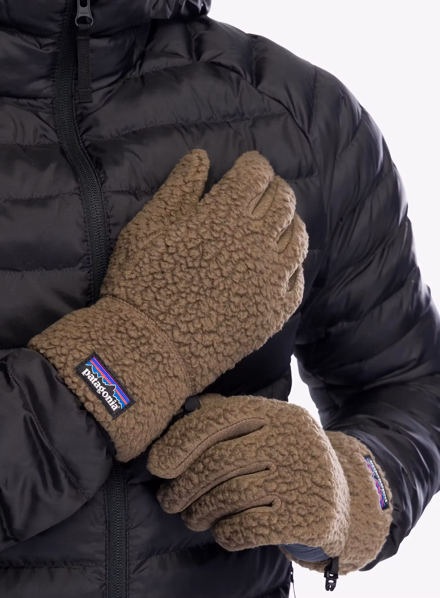Patagonia Retro Pile Gloves Polárkesztyű - marlow brown