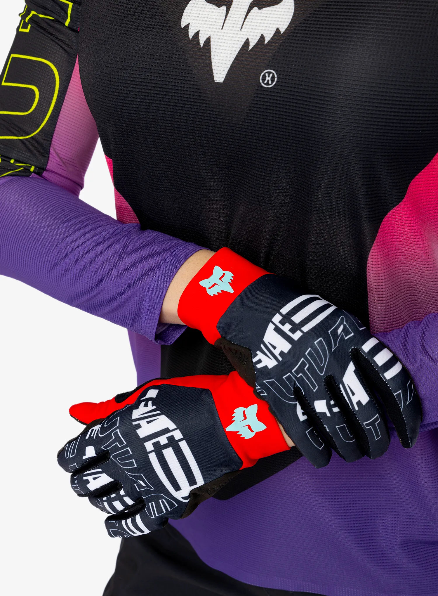 Fox Flexair Glove Elevated Kerékpáros kesztyű - midnight