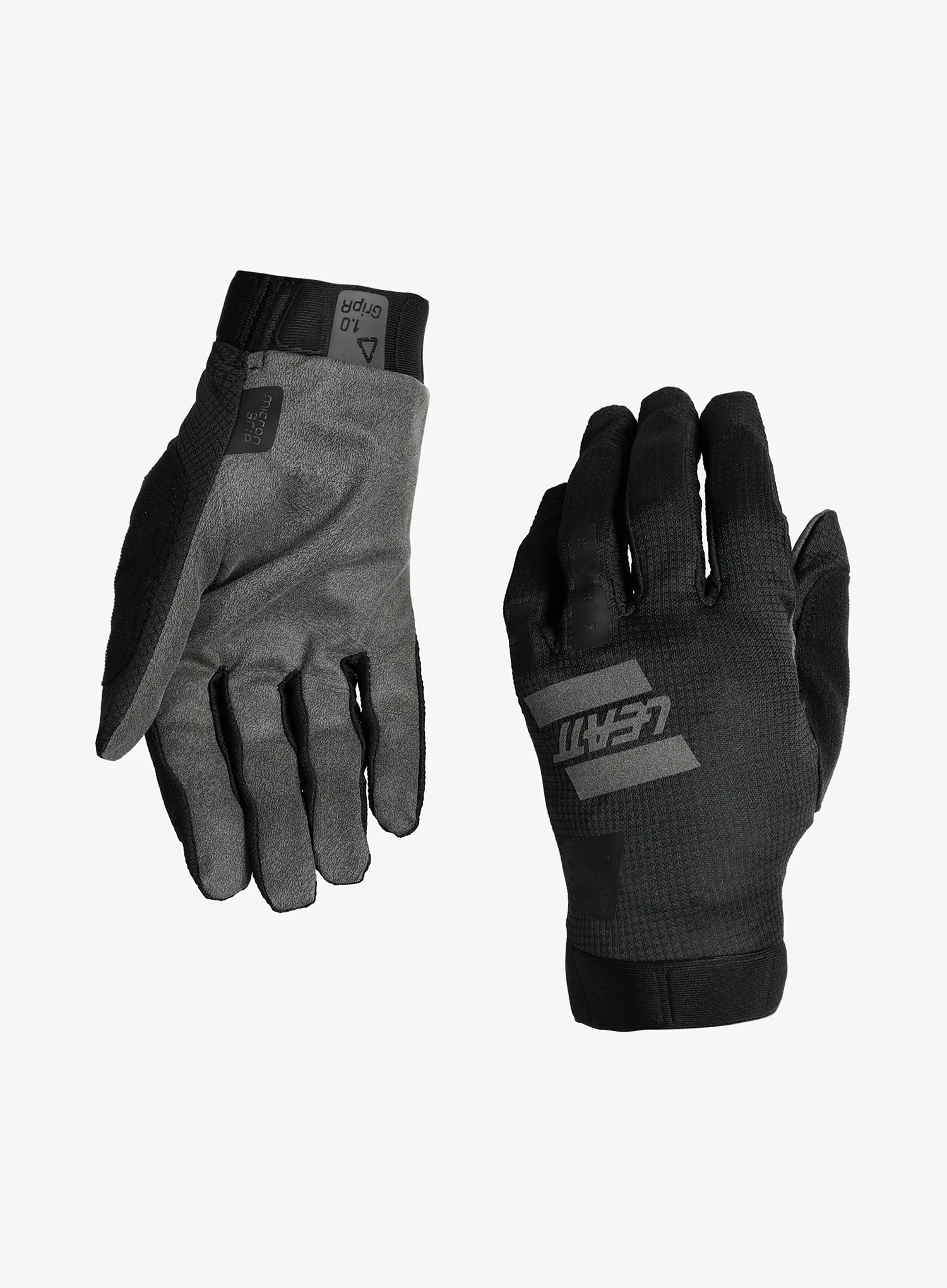 Leatt Glove MTB 1.0 GripR Kerékpáros kesztyű - stealth