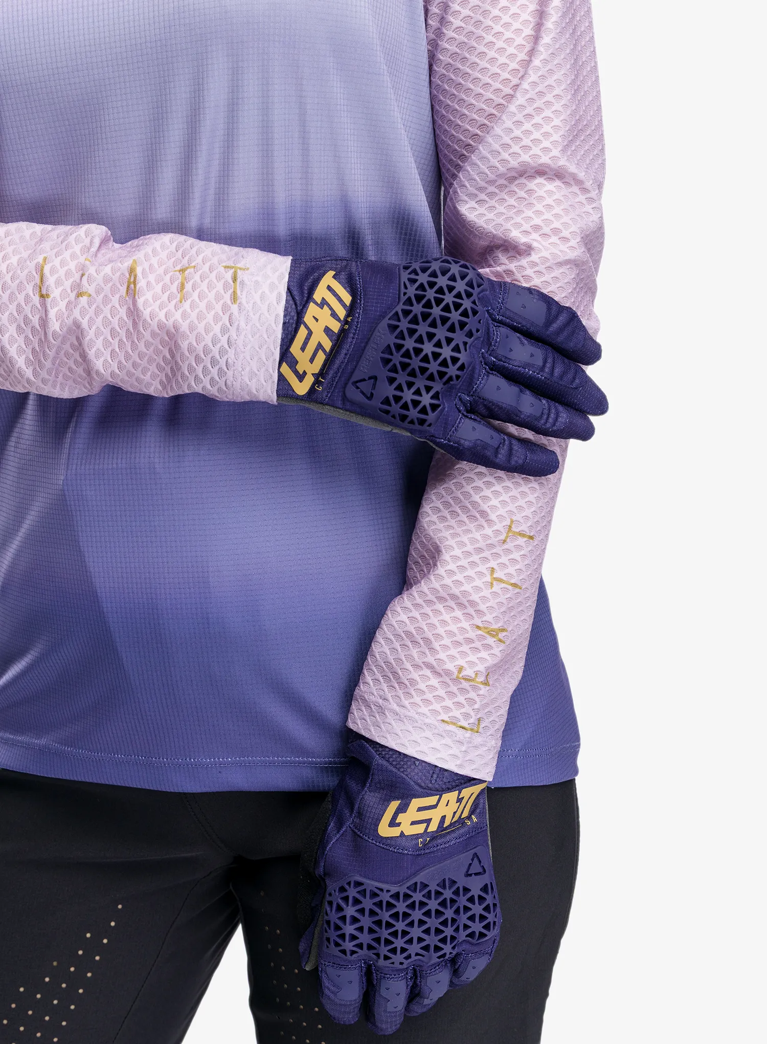 Leatt Glove MTB 3.0 Lite Kerékpáros kesztyű - galaxy blue