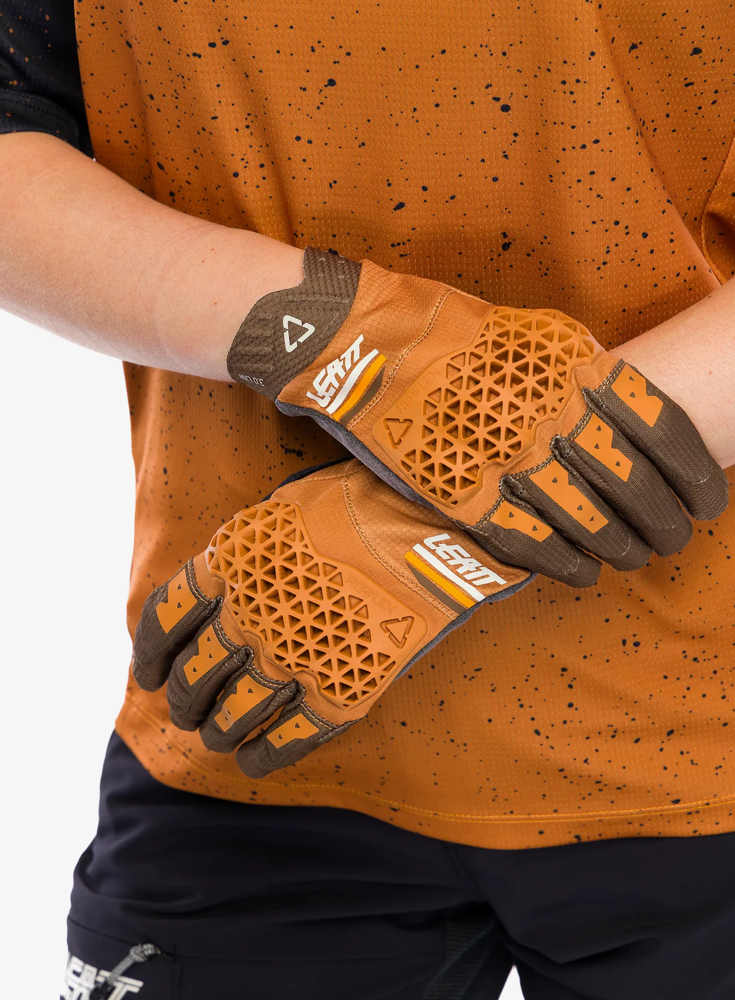 Leatt Glove MTB 3.0 Lite Kerékpáros kesztyű - rust