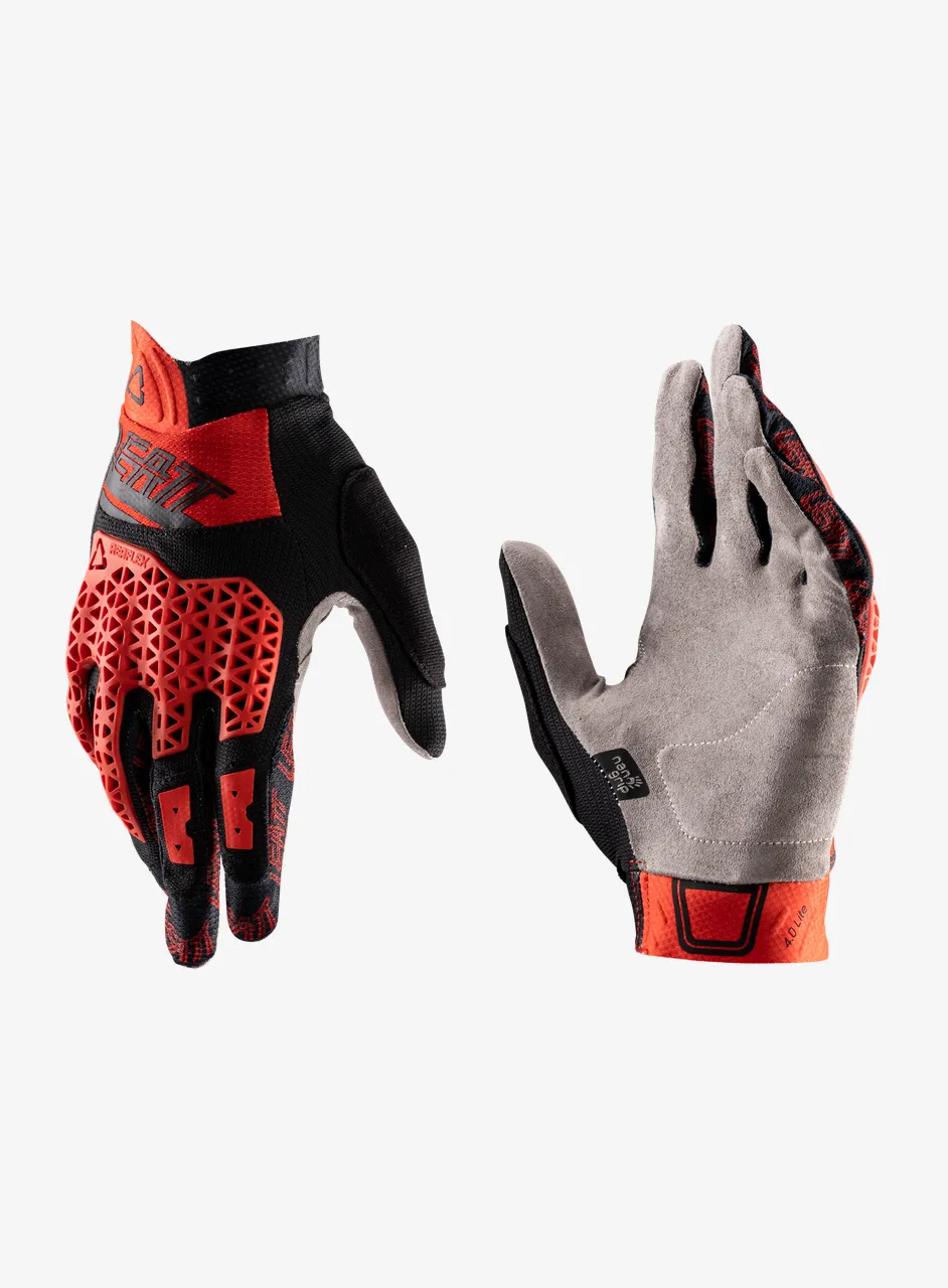 Leatt Glove MTB 4.0 Lite Kerékpáros kesztyű - red