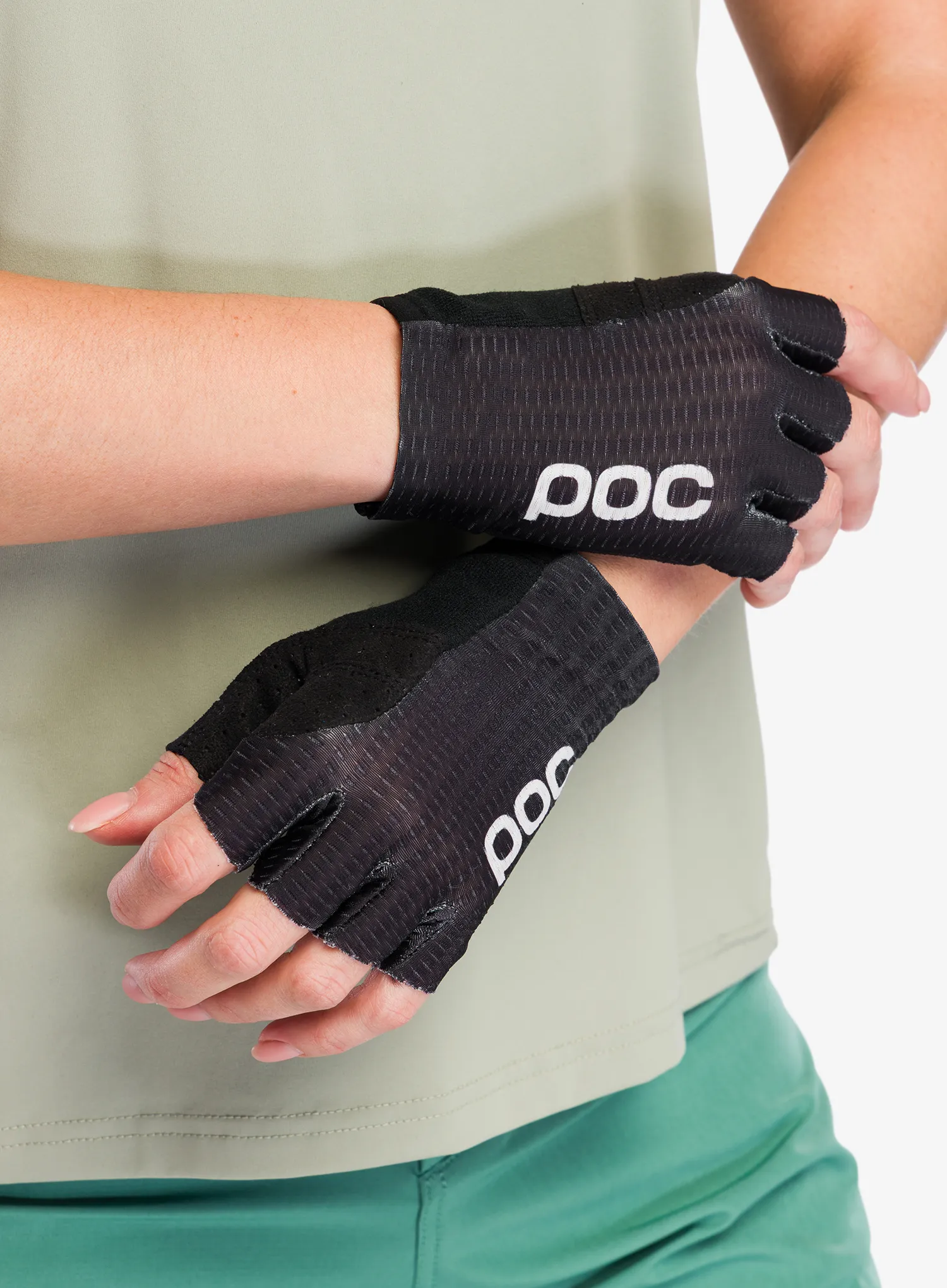 POC Agile Short Glove Kerékpáros Kesztyű - uranium black