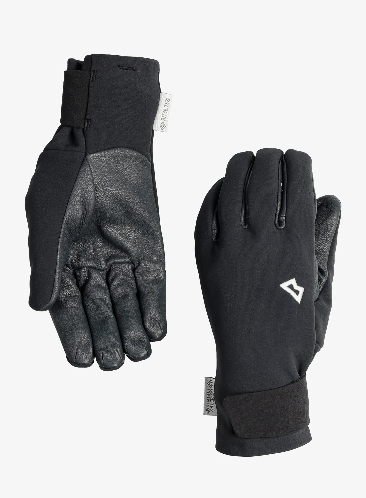 Mountain Equipment G2 Alpine Glove Softshell-Kesztyű - black/shadow