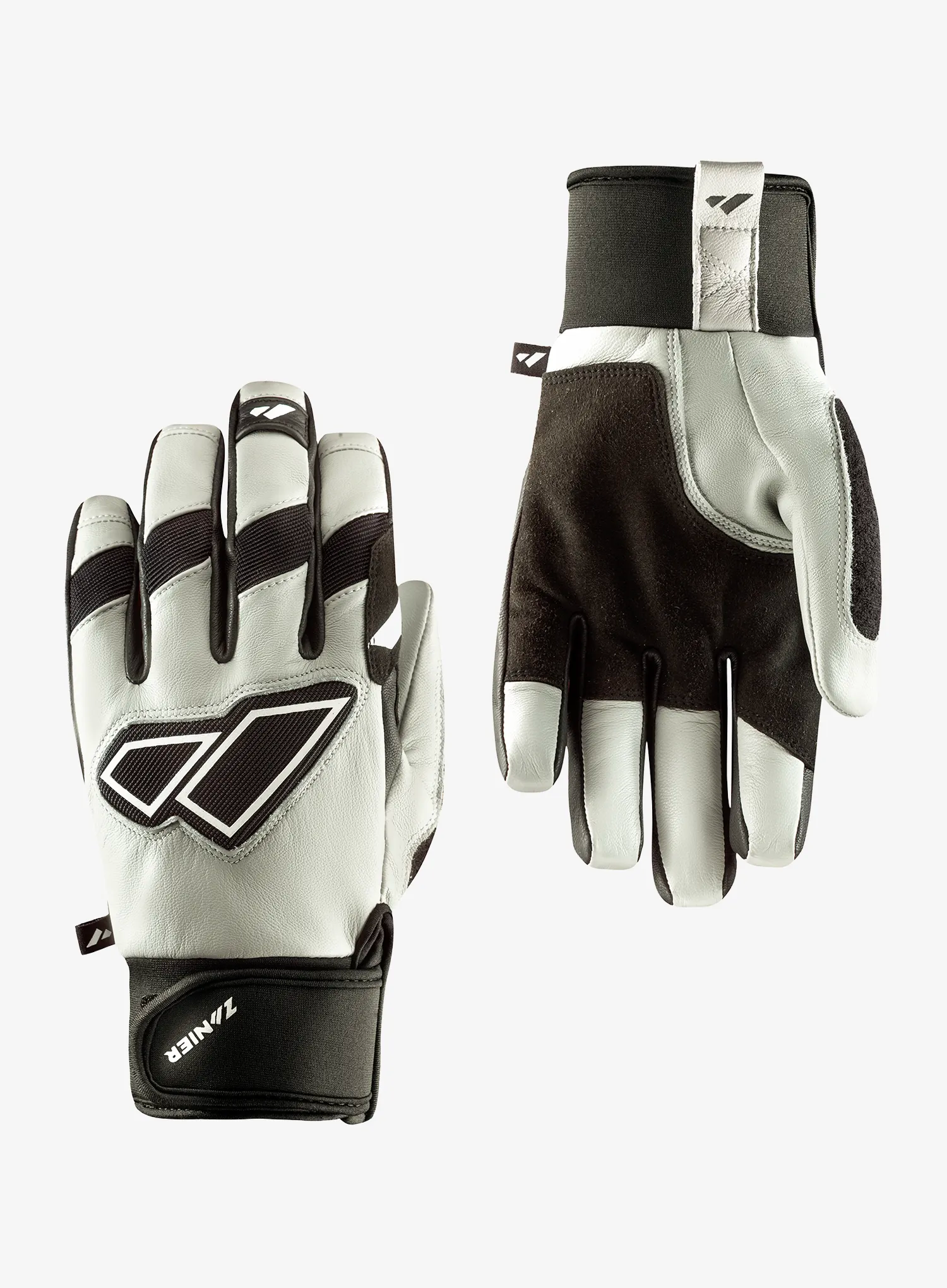 Zanier MyMountainPassion Glove Férfi kesztyű hegyi túrázáshoz - silver/black