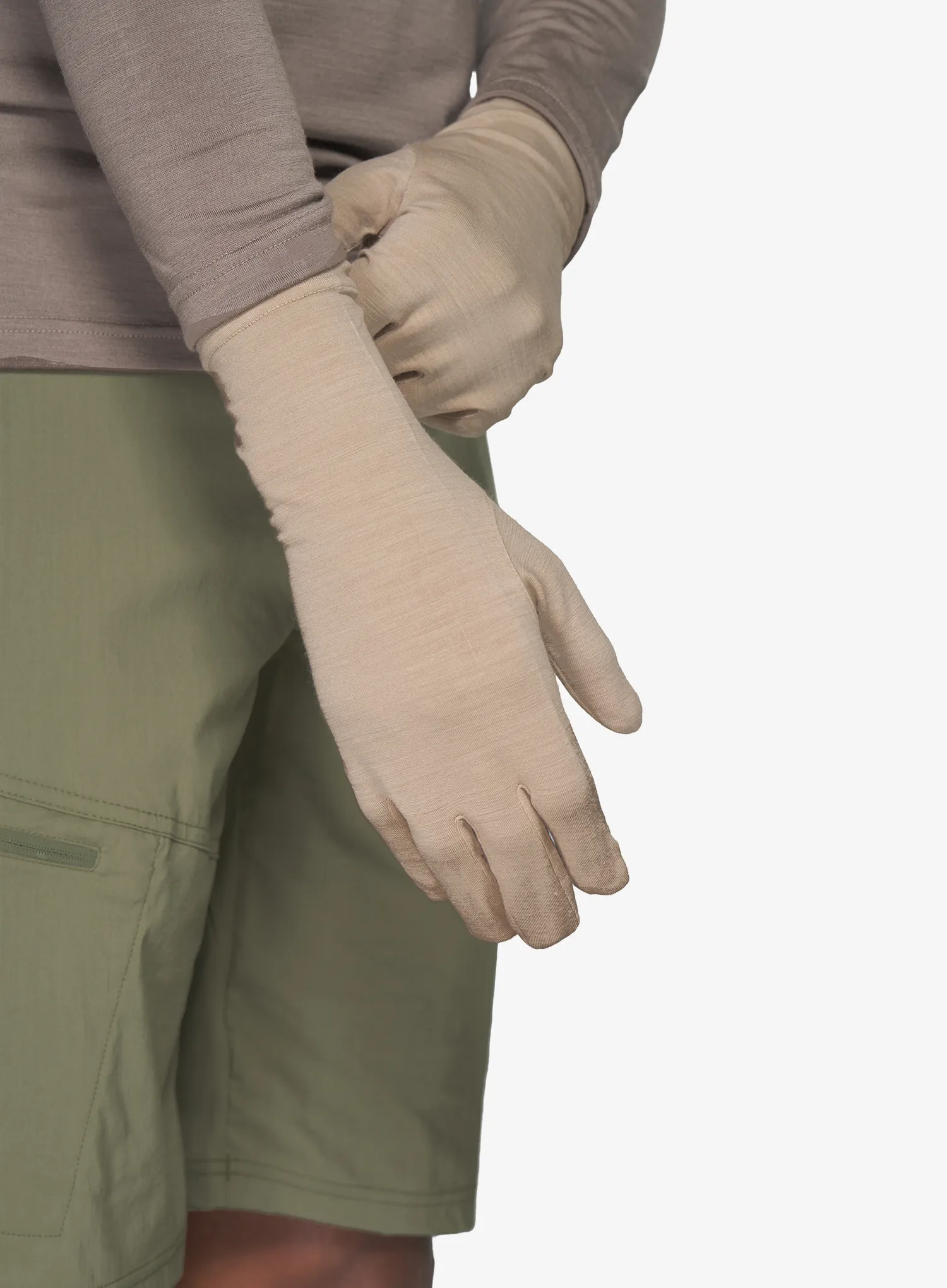 Devold Innerliner Merino Gyapjú kesztyű - stone