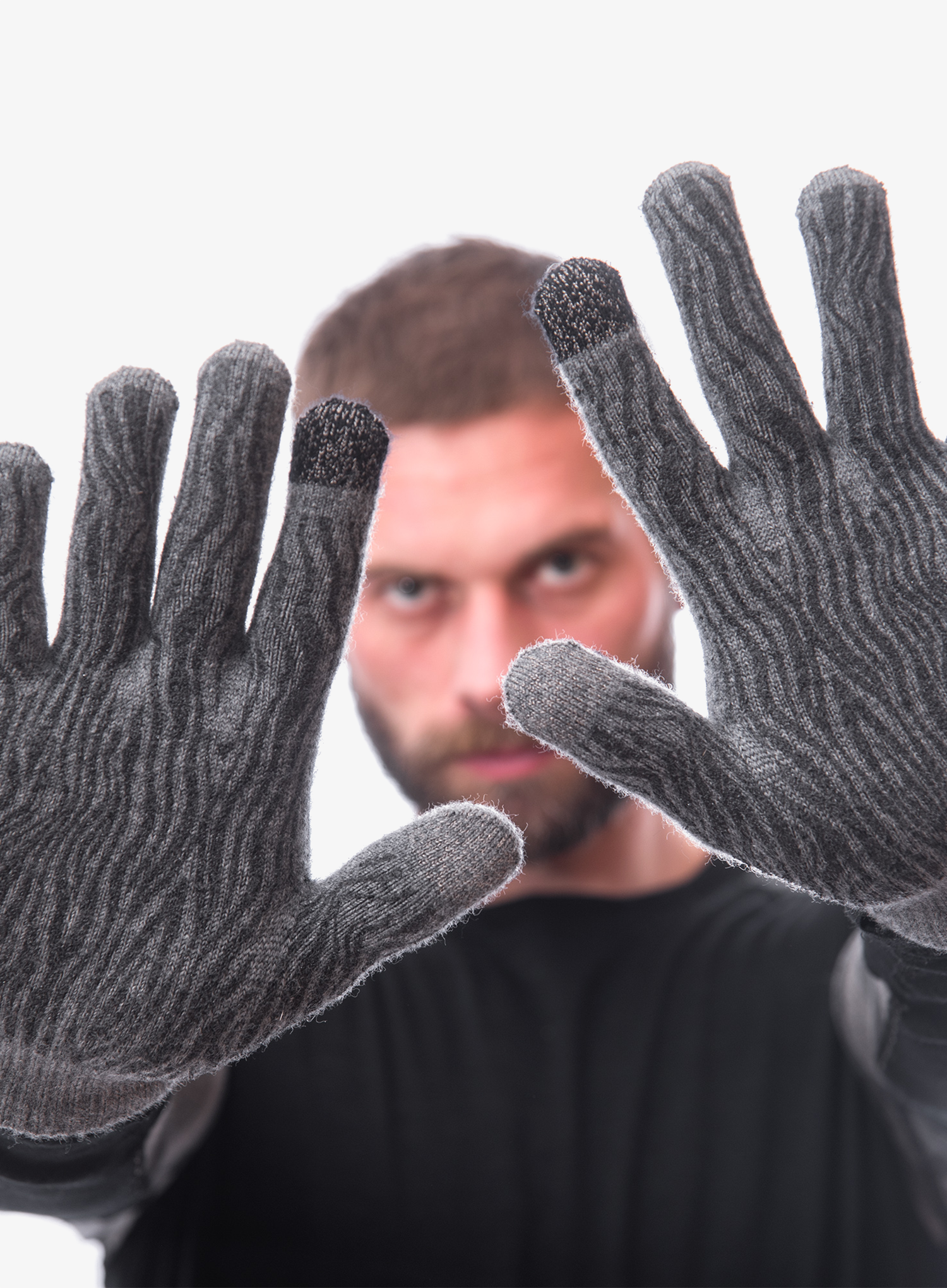 Sensor Merino Gloves Gyapjú kesztyű - grey