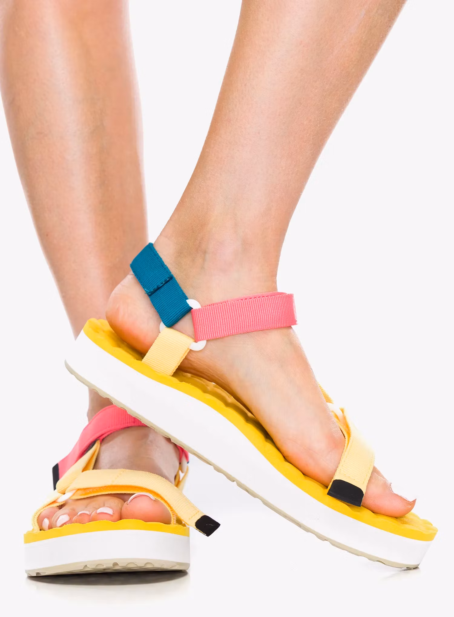 Lizard Sandal Trail Max Női szandál - butter yellow/tea pink