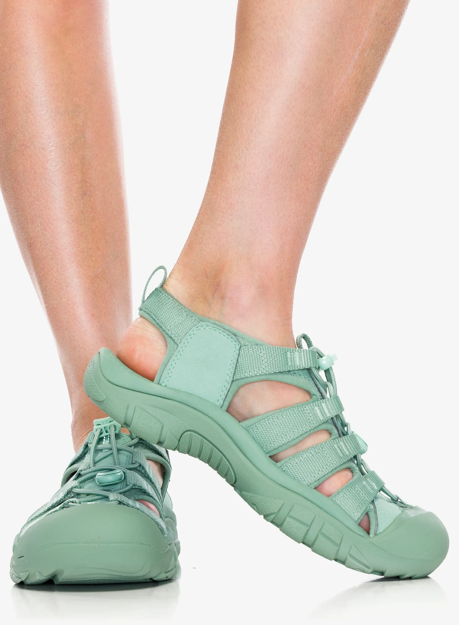 Keen Newport H2 Női túraszandál - monochrome/granite green