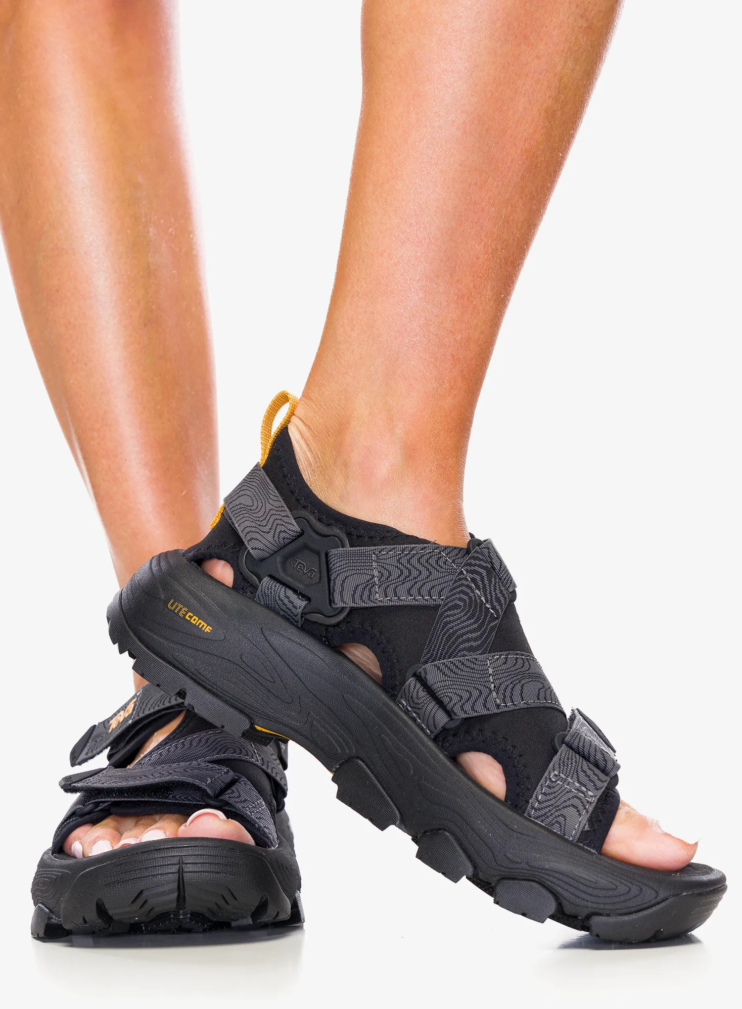 Teva Grandview Max Sandal Női túraszandál - black | 8a.hu