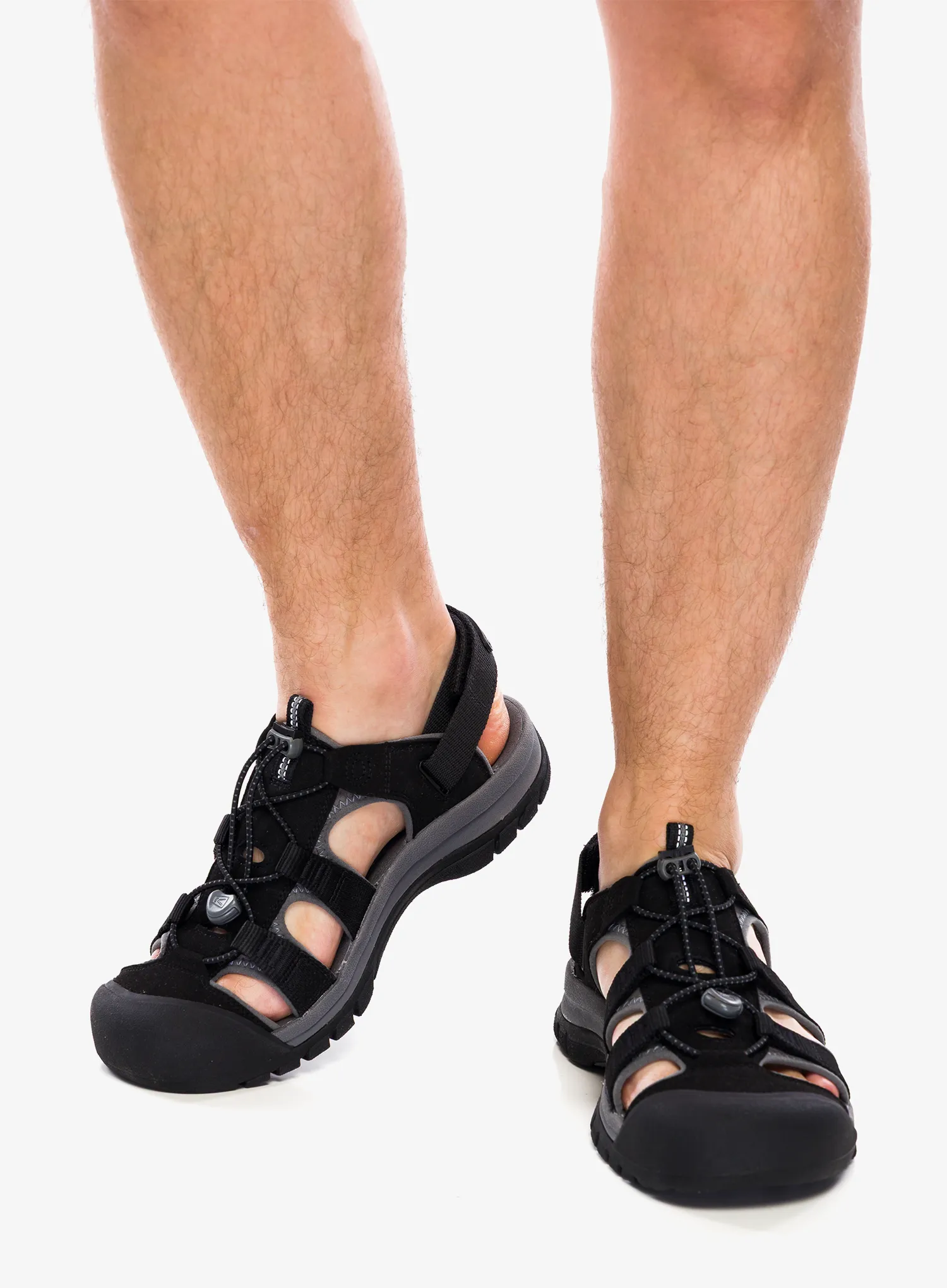 Keen Rapids H2 Túraszandál - black/steel grey