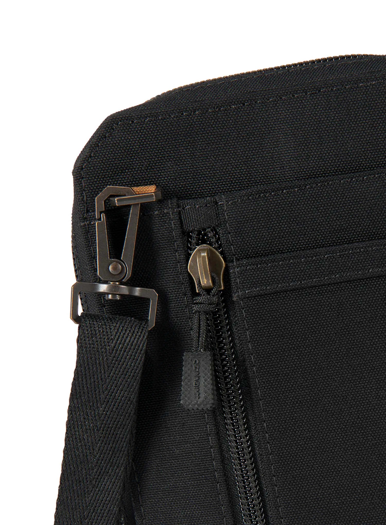 Carhartt Nylon Duck Crossbody Wallet Válltáska - black