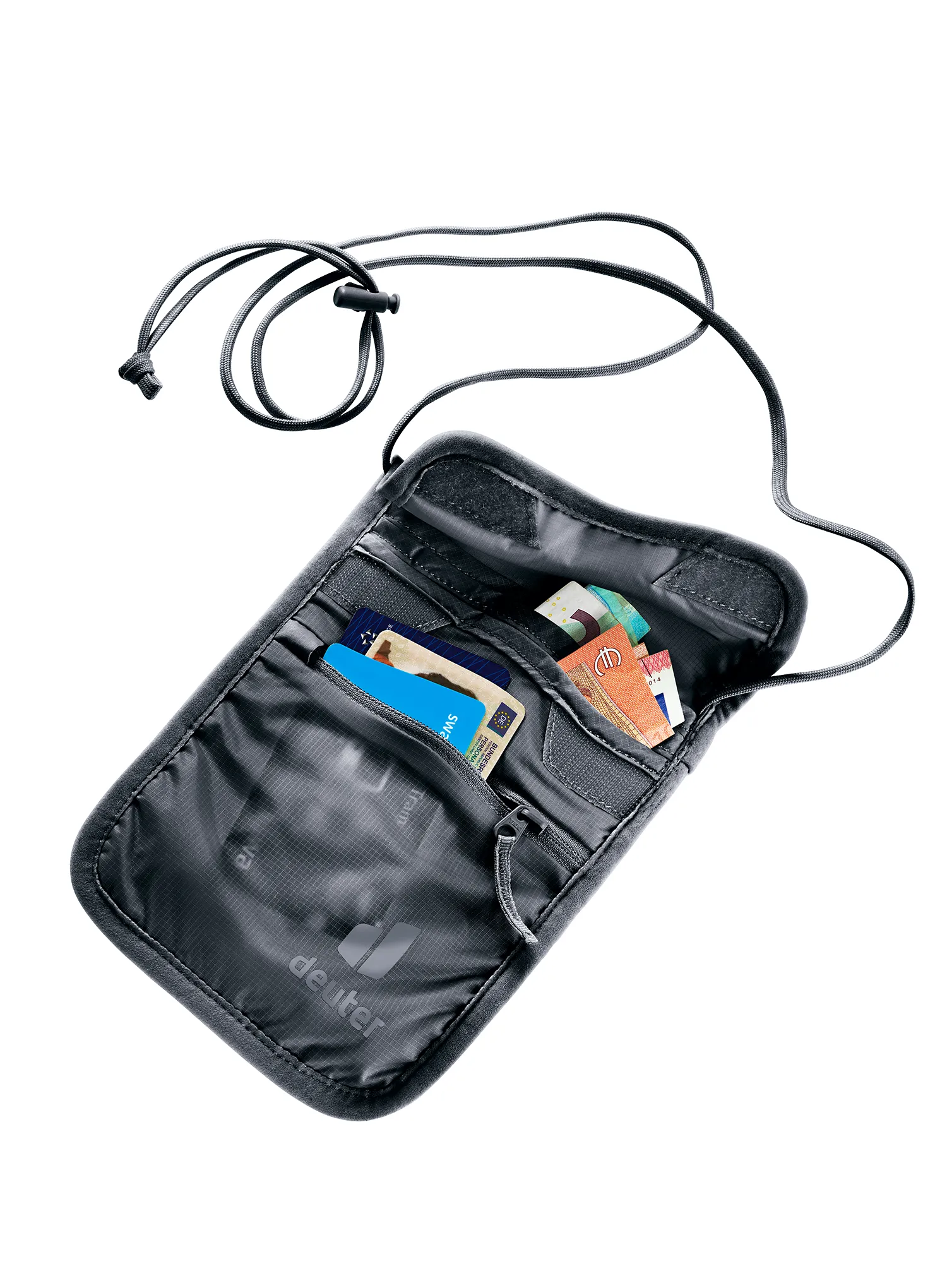 Deuter Security Wallet II Válltáska - black/black