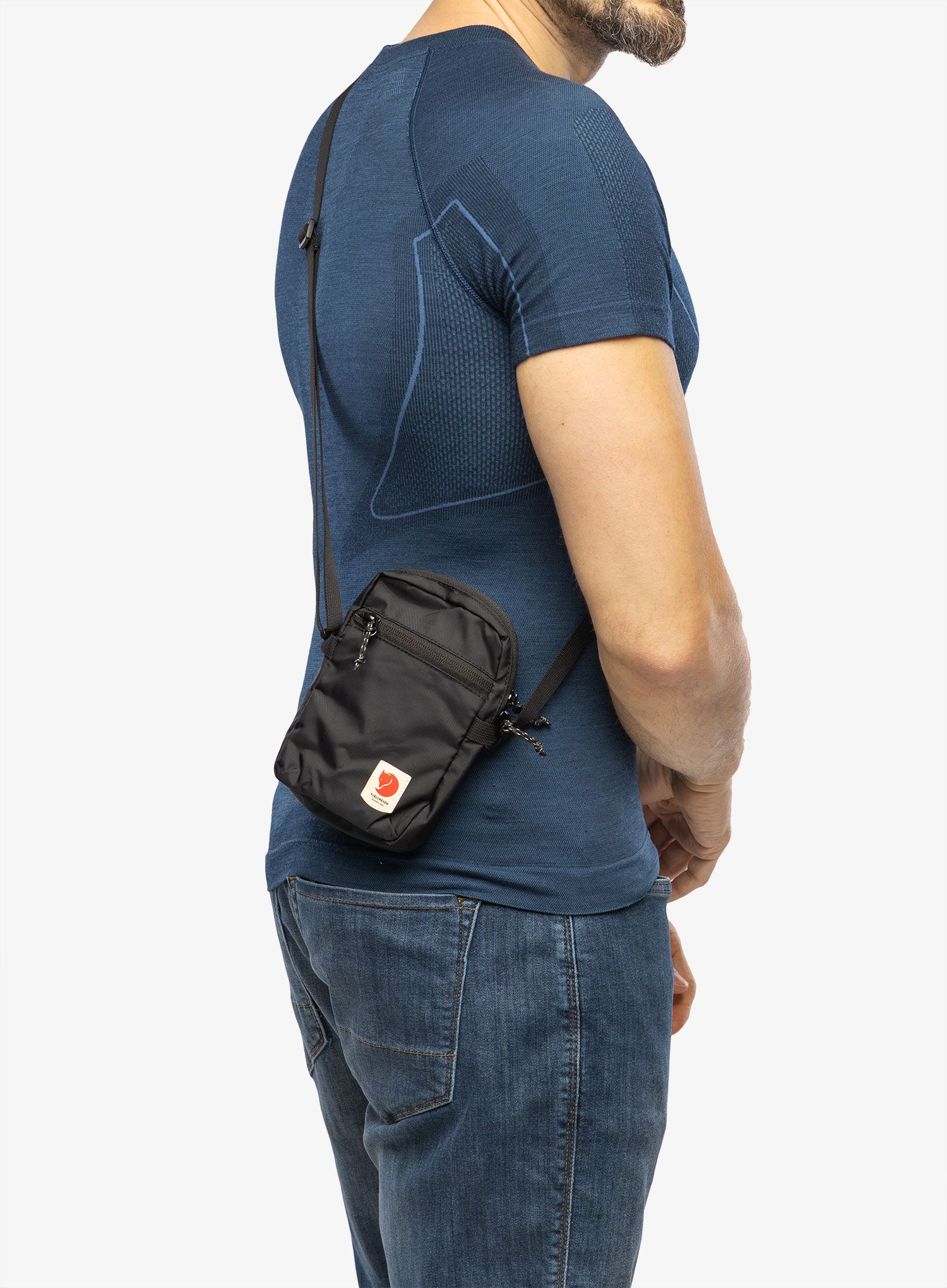 Fjallraven High Coast Pocket Válltáska - black