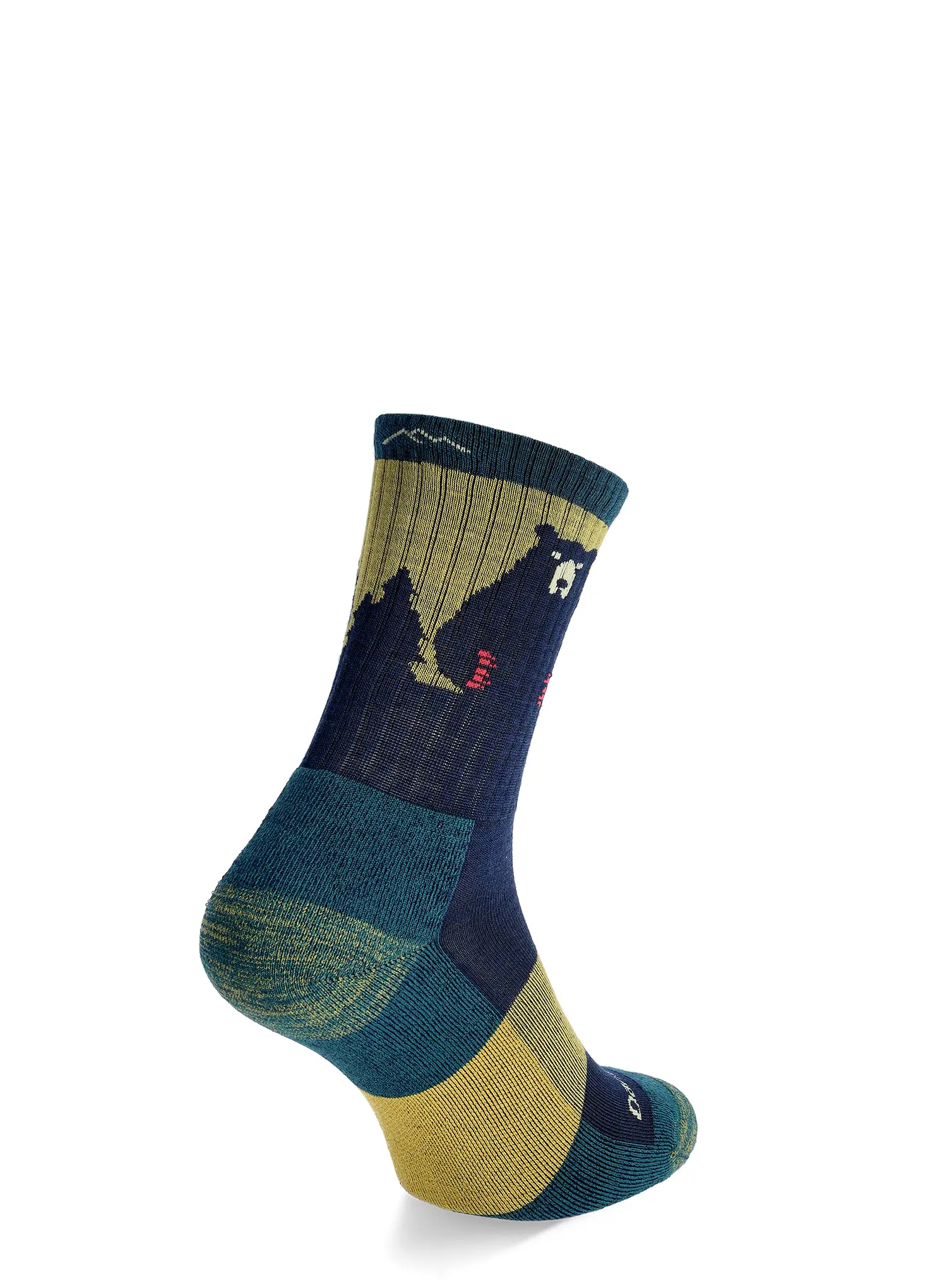 Darn Tough Bear Town Micro Crew Lightweight Női túrazokni - dark teal