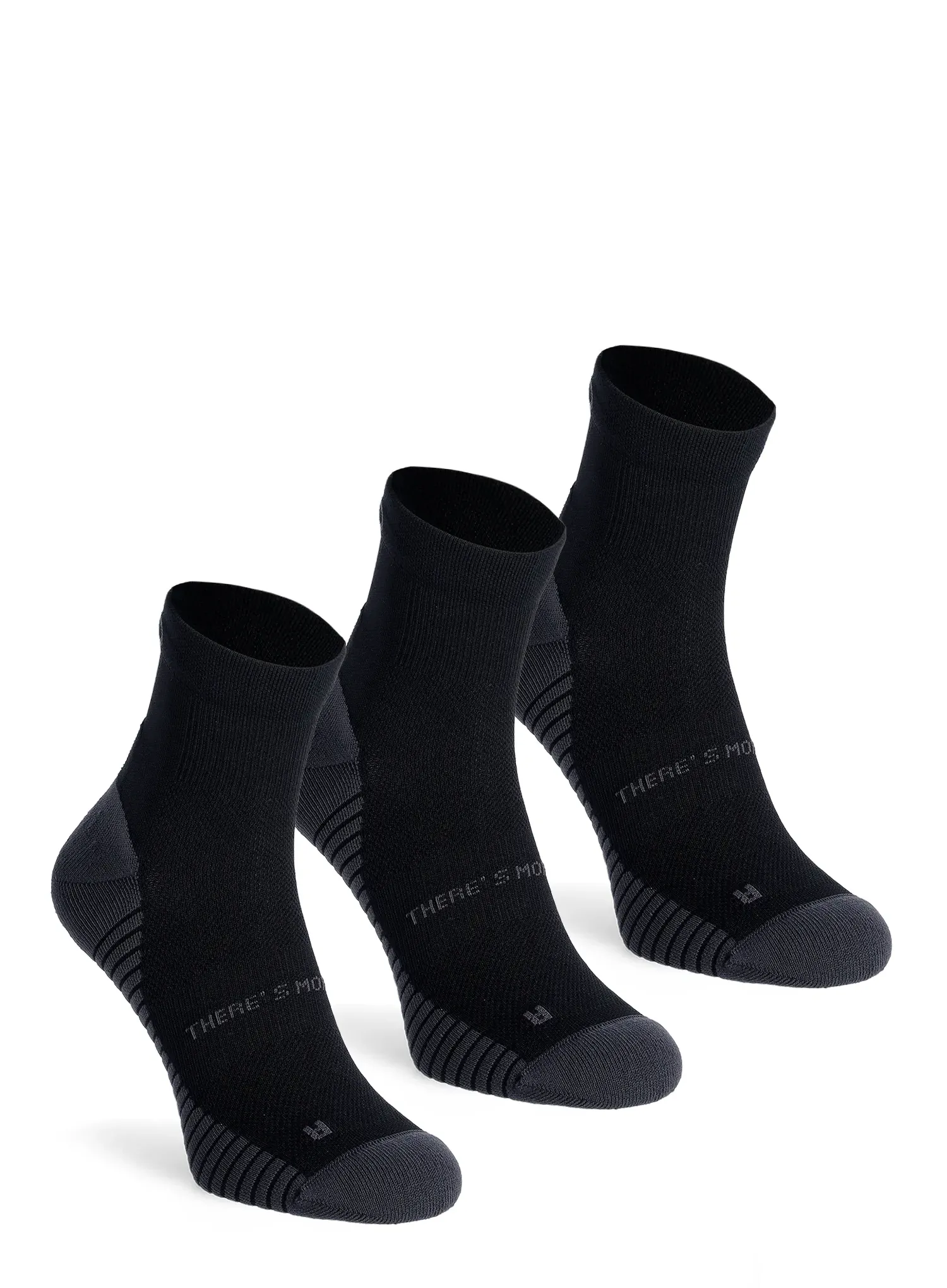 Odlo Performance Run Quarter Socks Futózokni - black