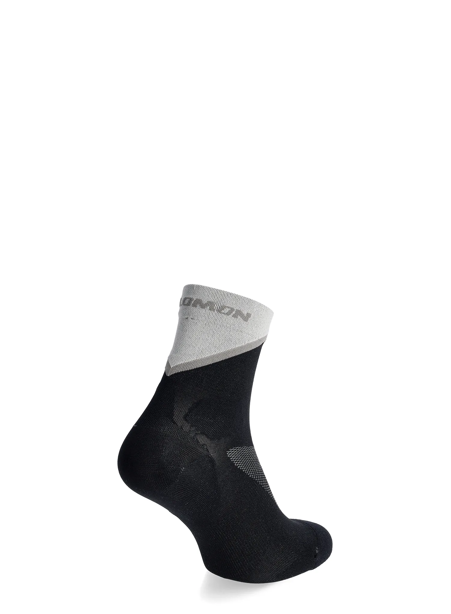 Salomon Pulse Ankle Futózokni - black/gull gray/silver cloud