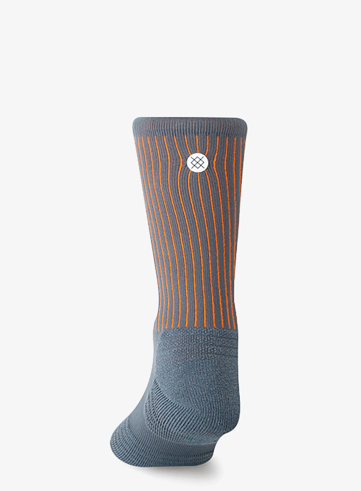 Stance Pop Stitch Mid Ribbed Crew Futózokni - grey