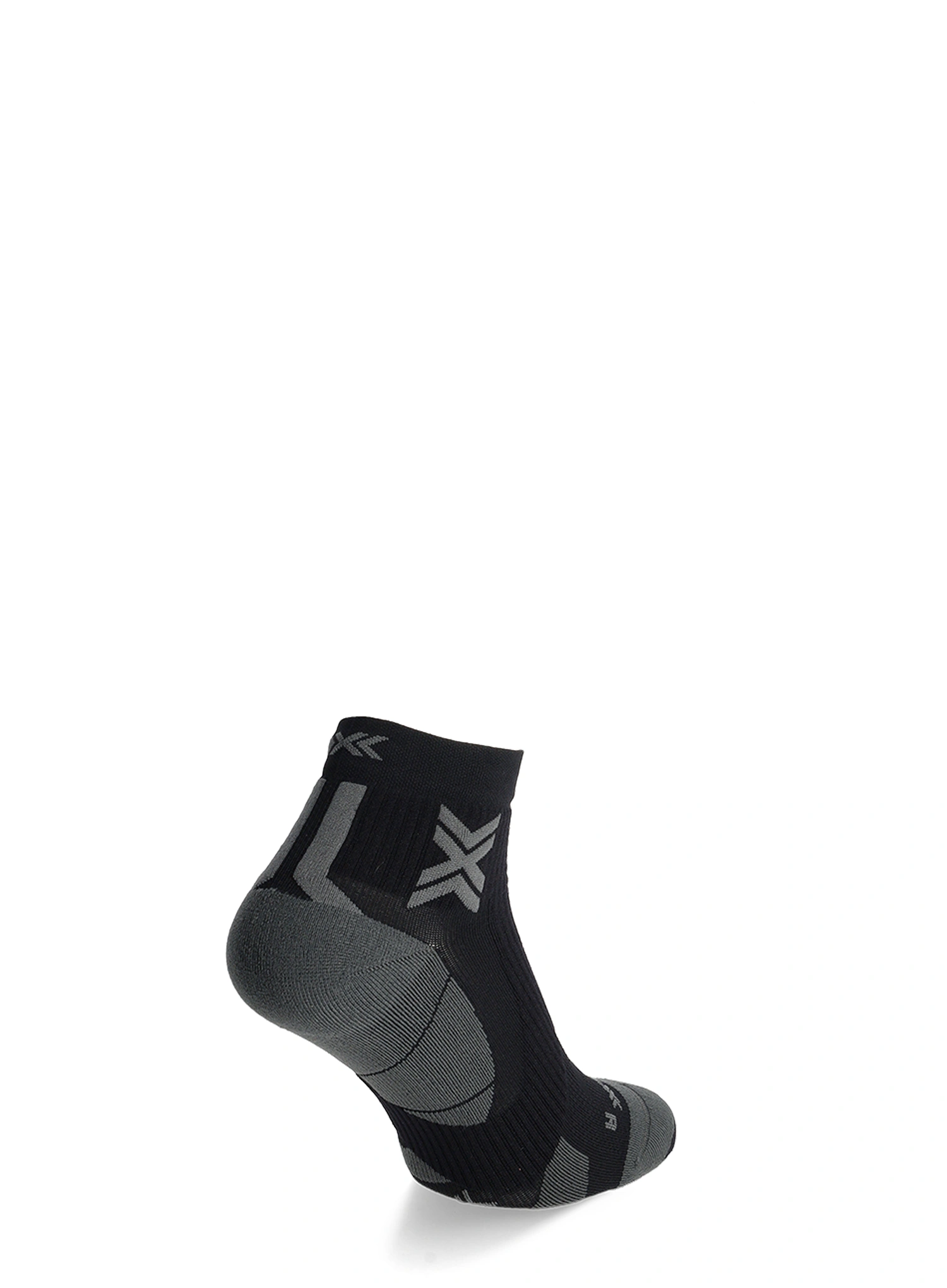X-Socks Run Perform Ankle Futózokni - black/charcoal