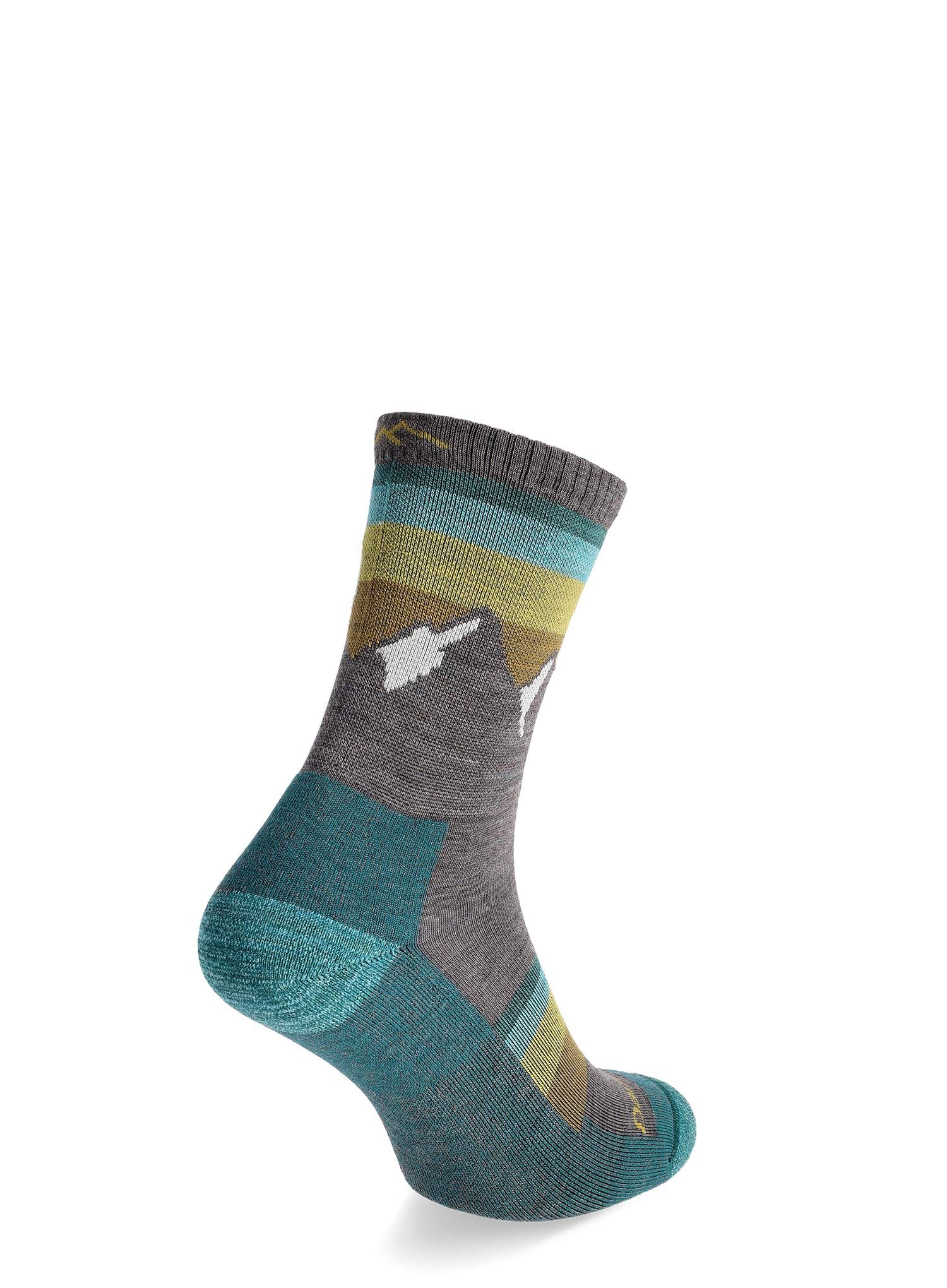 Darn Tough Sunset Ledge Micro Crew Lightweight with Cushion Női zokni - taupe