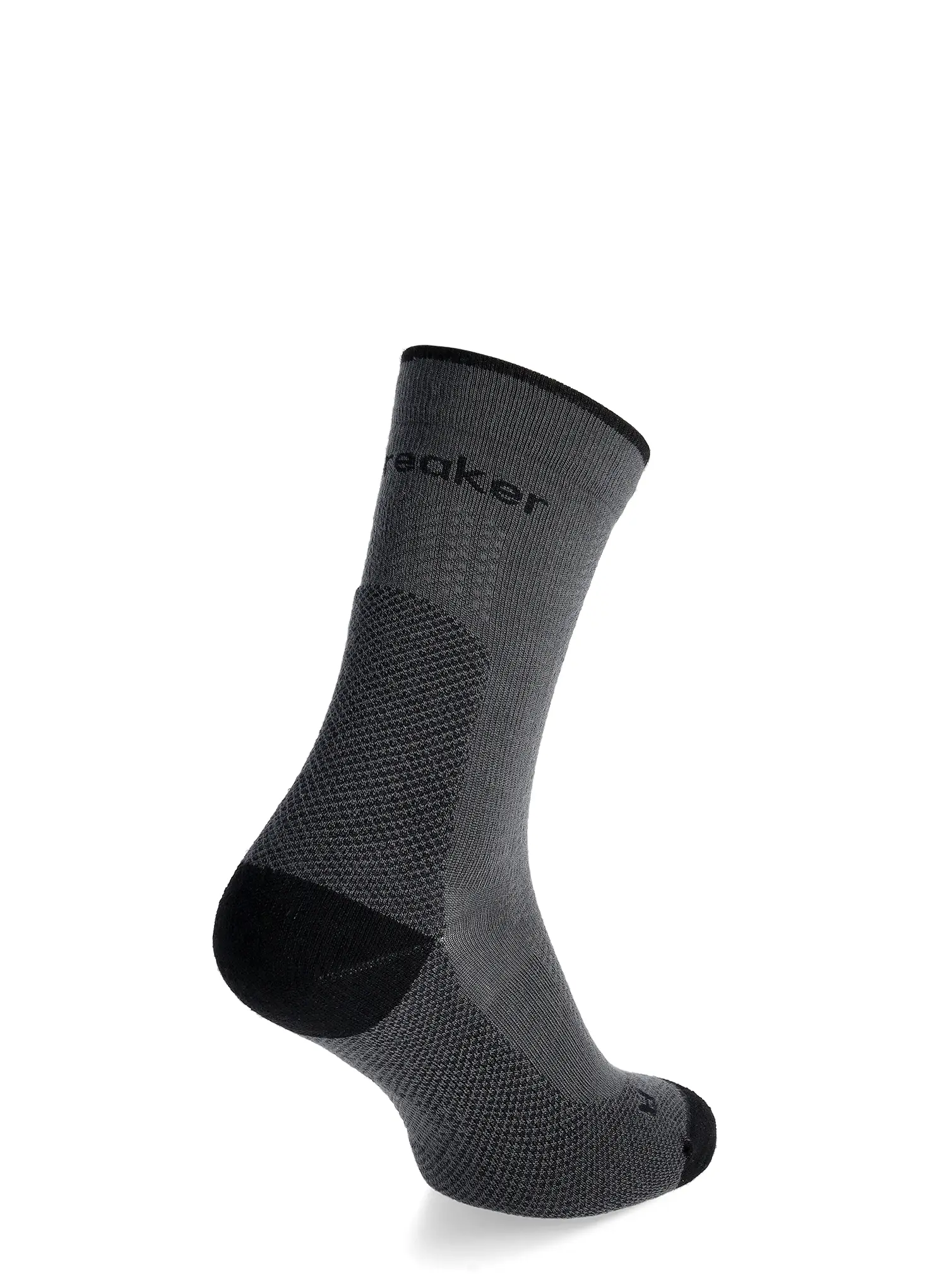 Icebreaker Merino Hike+ Ultralight Crew Női zokni - obsidian/black