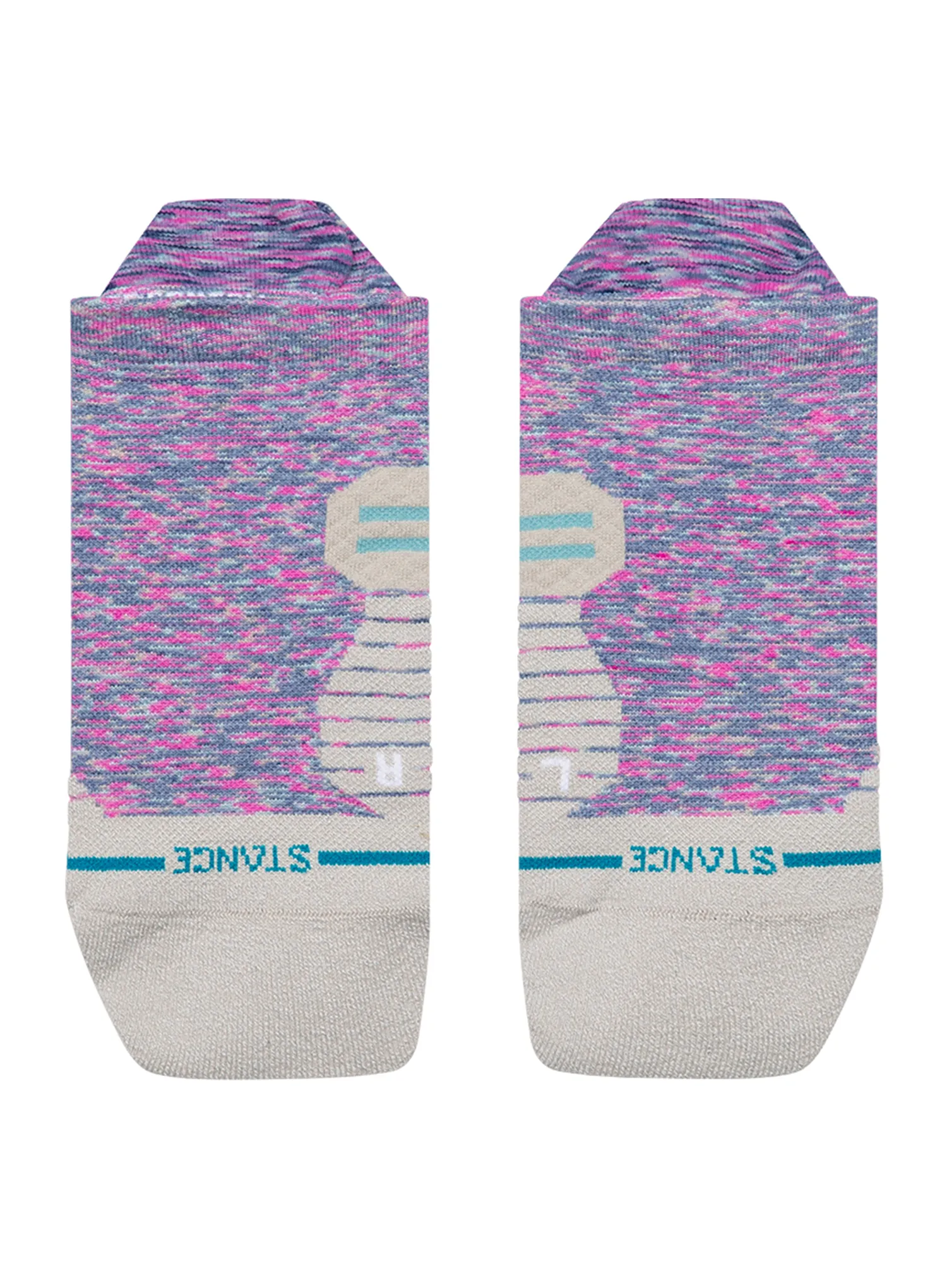 Stance Marshy Light Tab Női zokni - fuschia