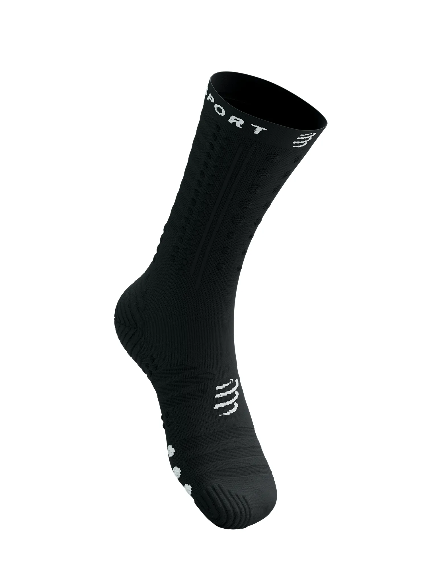 Compressport Aero Socks 2.0 Futózokni - black/white