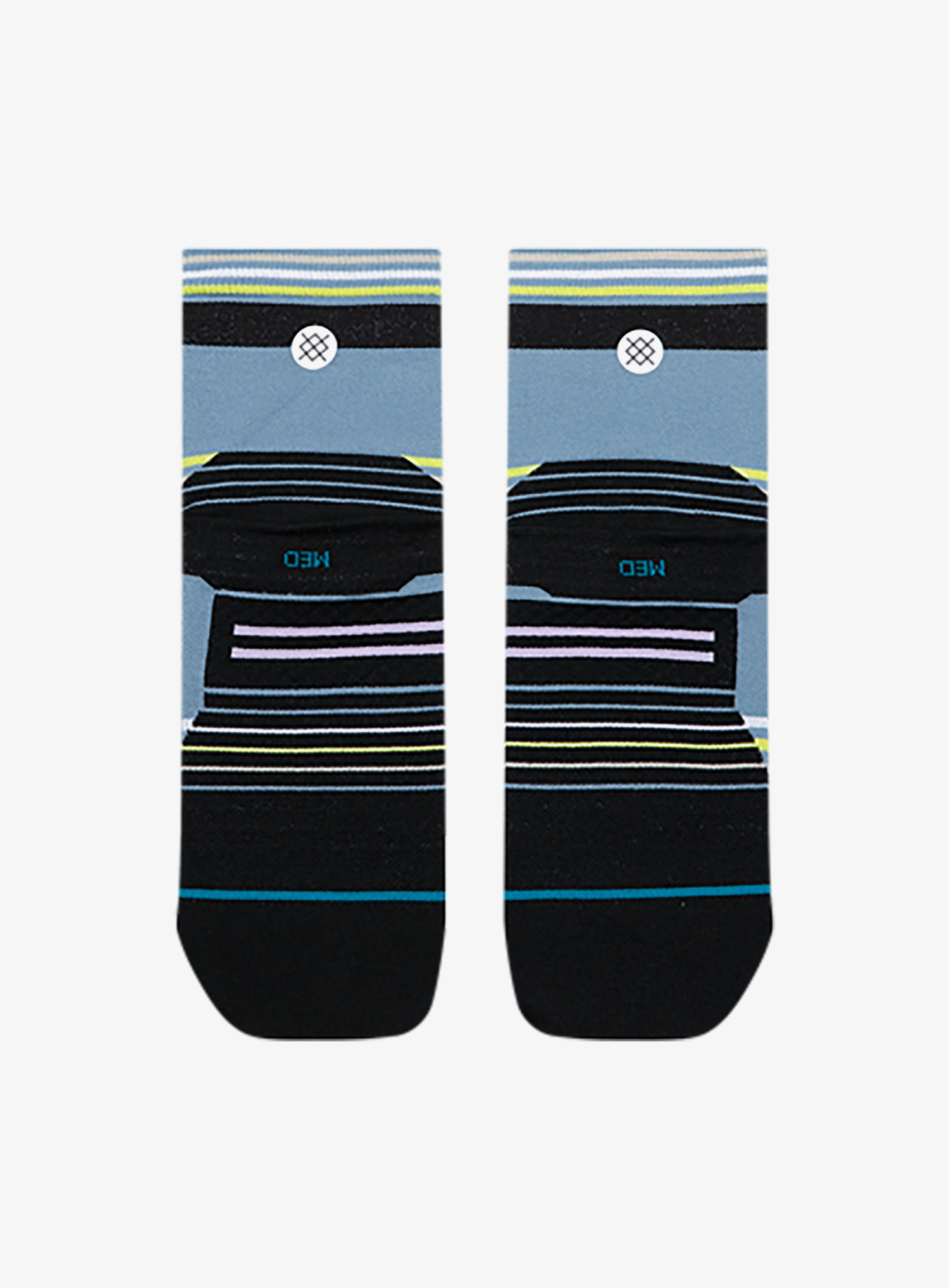 Stance Briar UL Quarter Női futózokni - blue