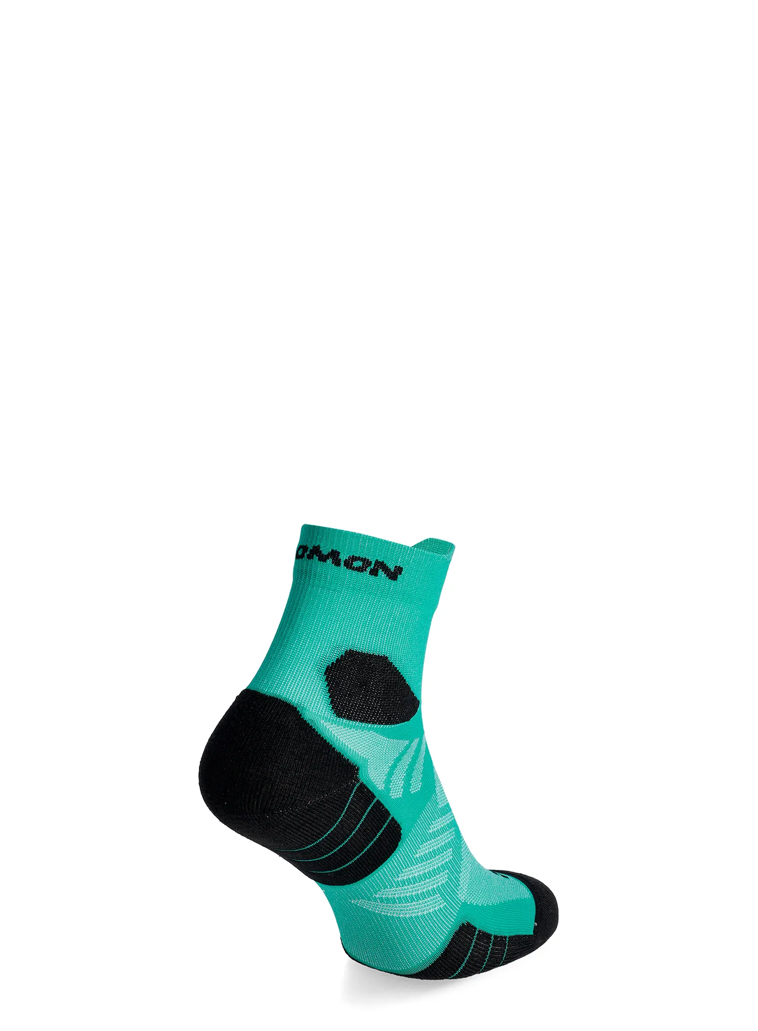 Salomon Aero Ankle Futózokni - dynasty green/waterfall