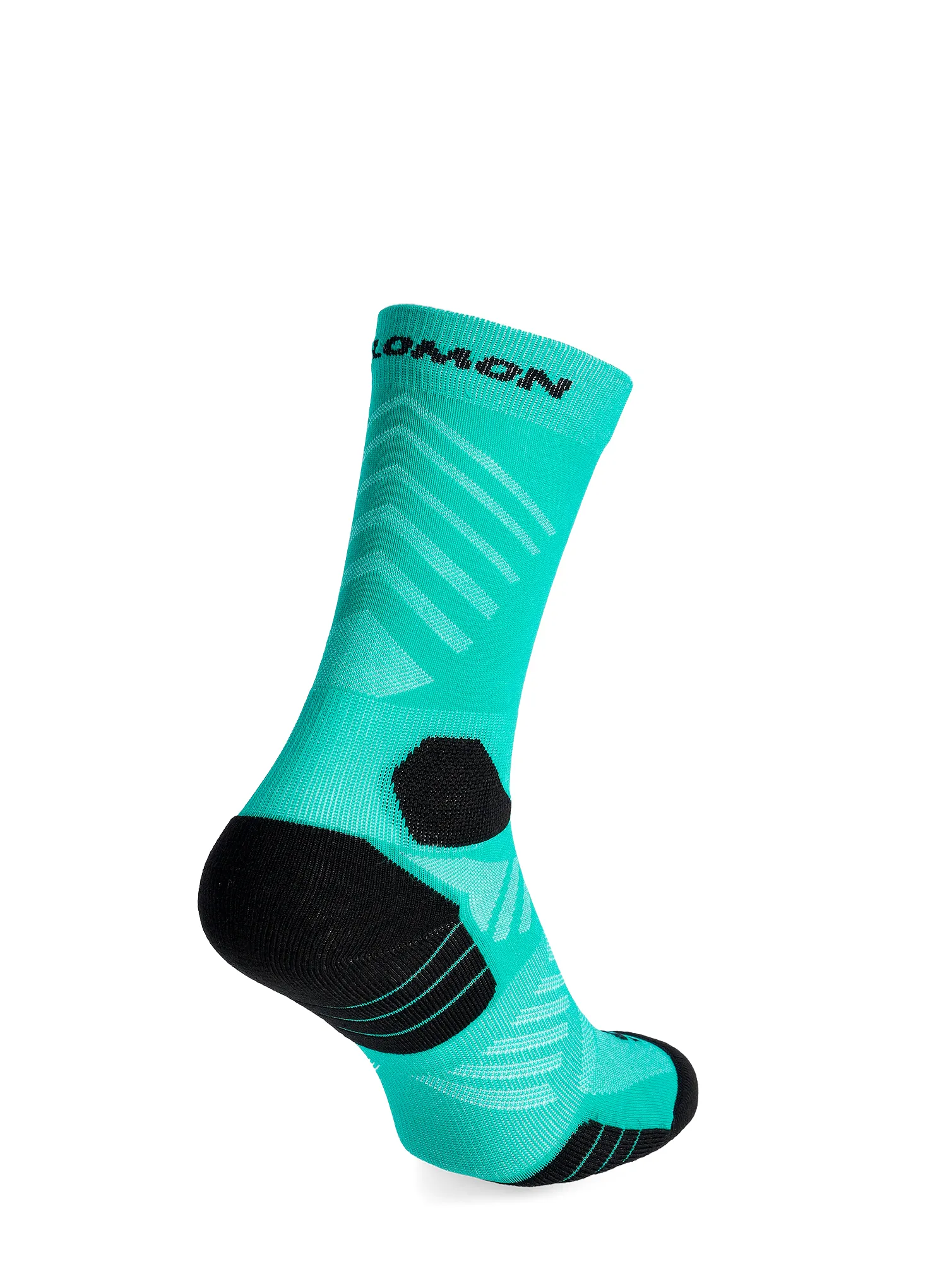 Salomon Aero Crew Futózokni - dynasty green/waterfall