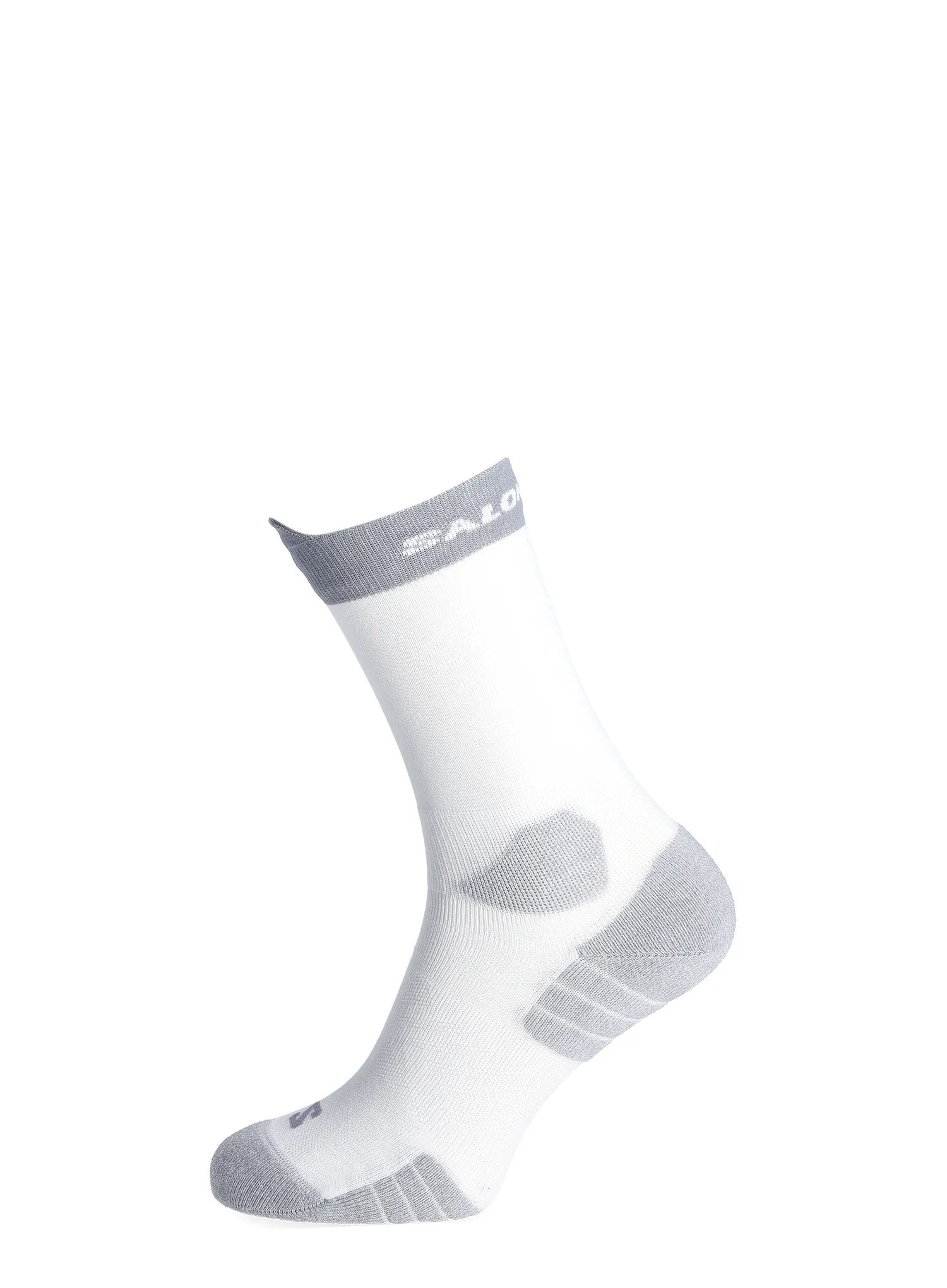 Salomon Aero Crew Futózokni - white/quarry  