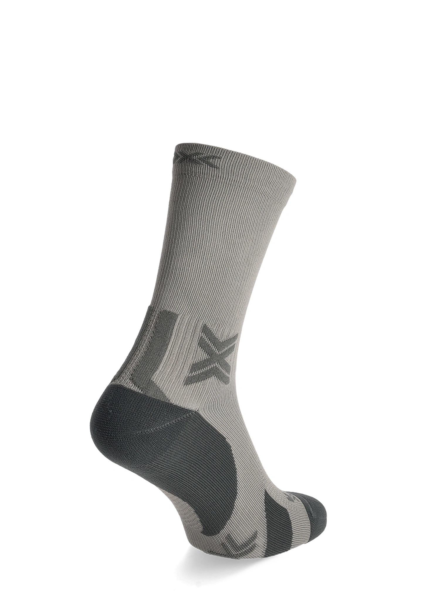 X-Socks Run Discover Crew Futózokni - raincloud/x black