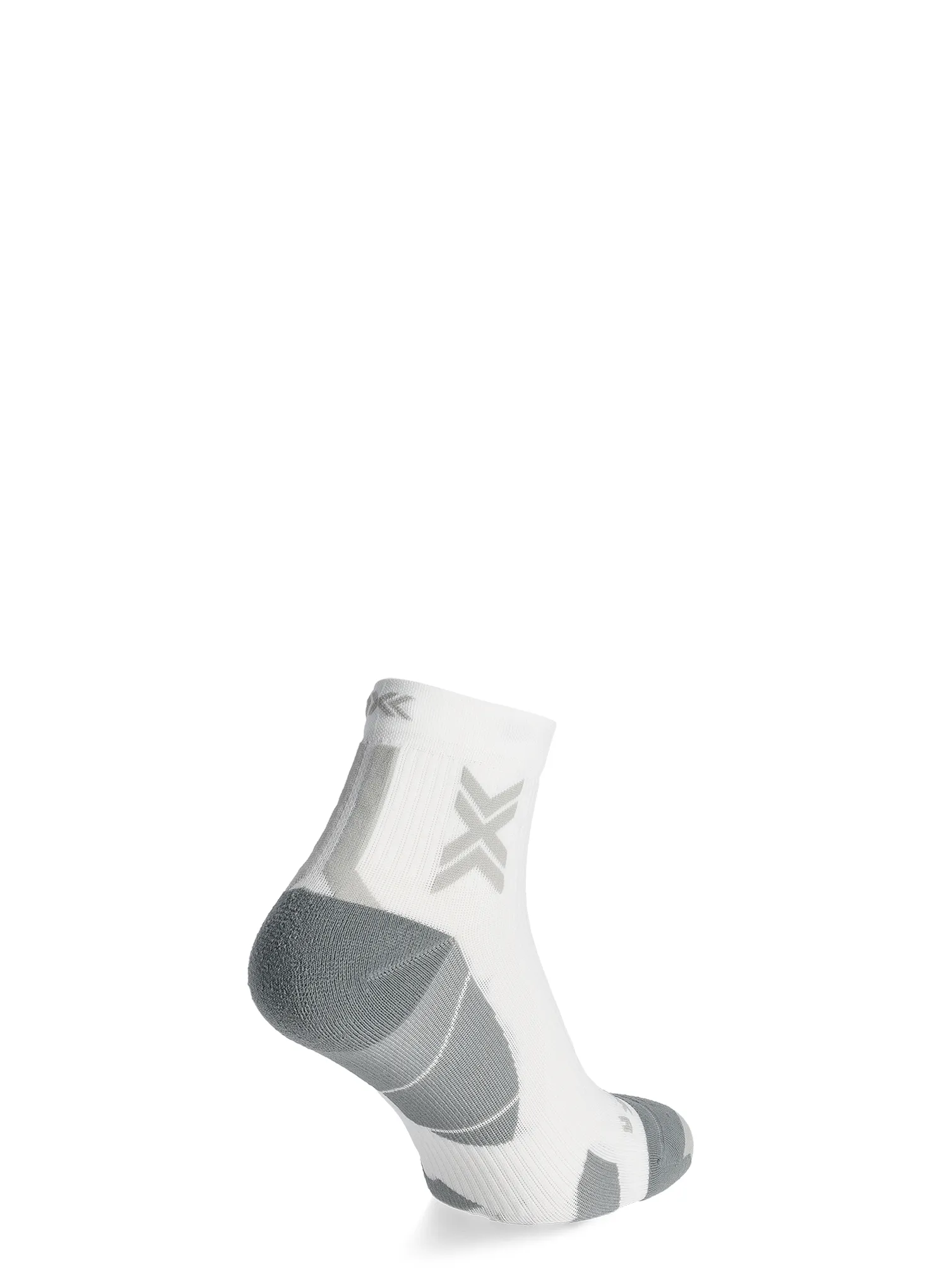 X-Socks Run Perform Ankle Futózokni - arctic white/pearl grey