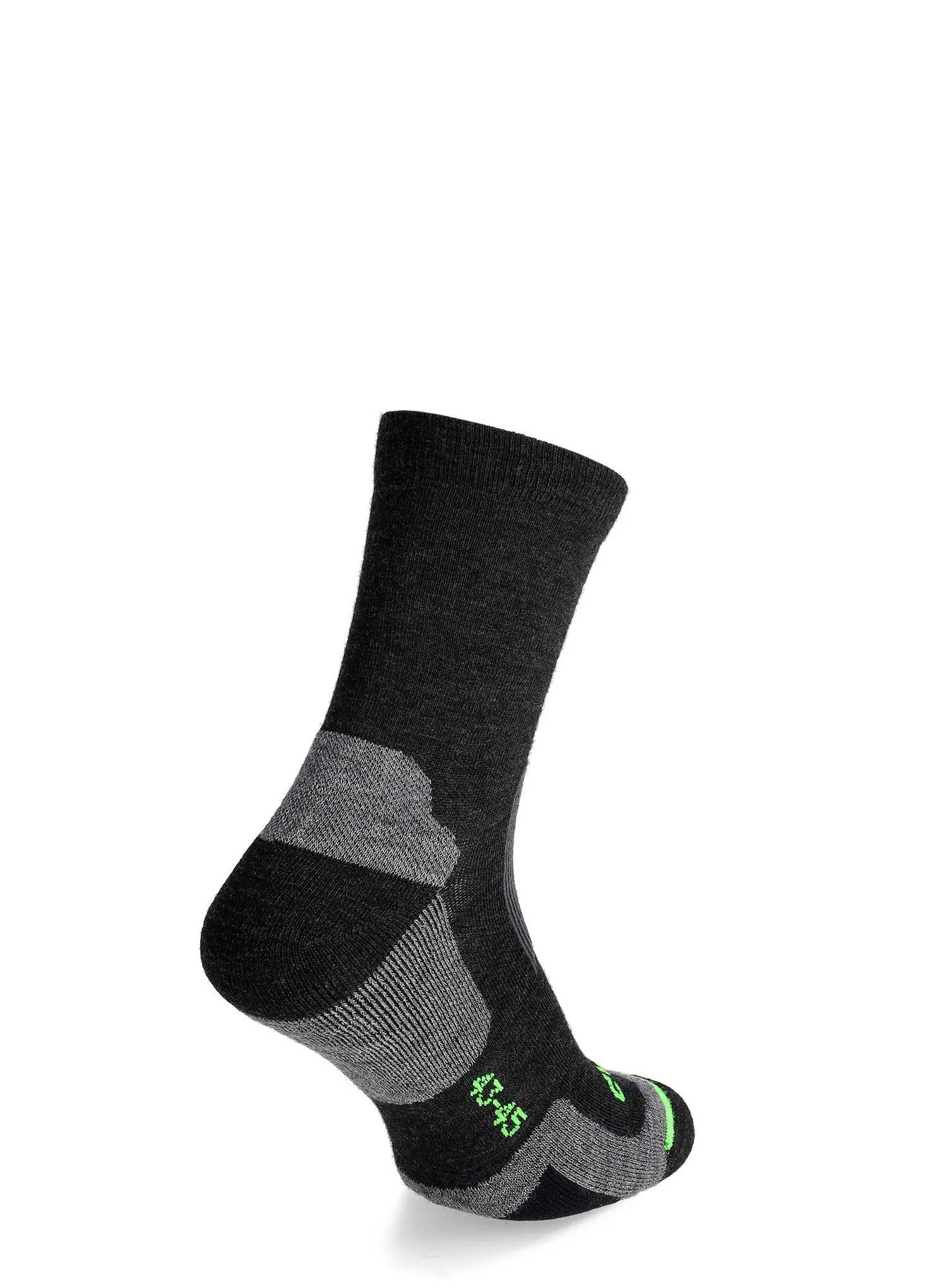 CMP Trekking Wool Sock Merino gyapjú zokni - nero mel