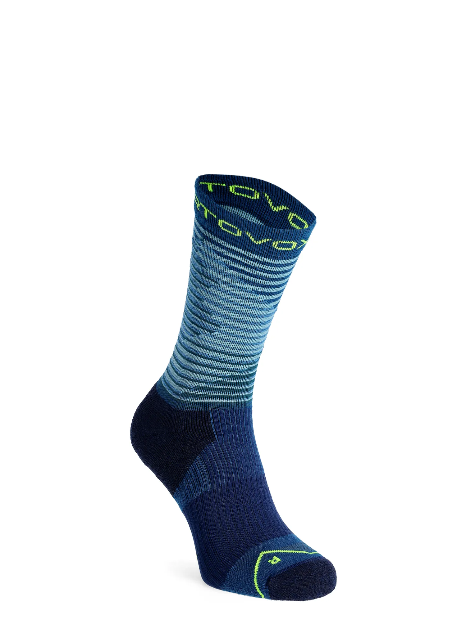 Ortovox All Mountain Mid Socks Merino Gyapjú Zokni - petrol blue