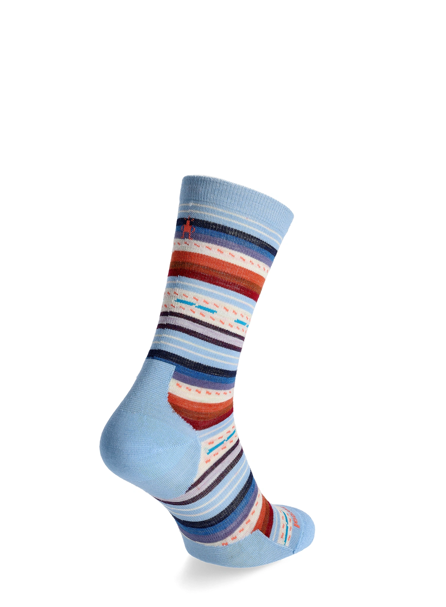 Smartwool Everyday Margarita Crew Socks Merino gyapjú zokni - serene blue