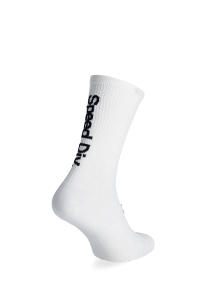 Fox 8 Ranger Sock Worldwide Kerékpáros zokni - white