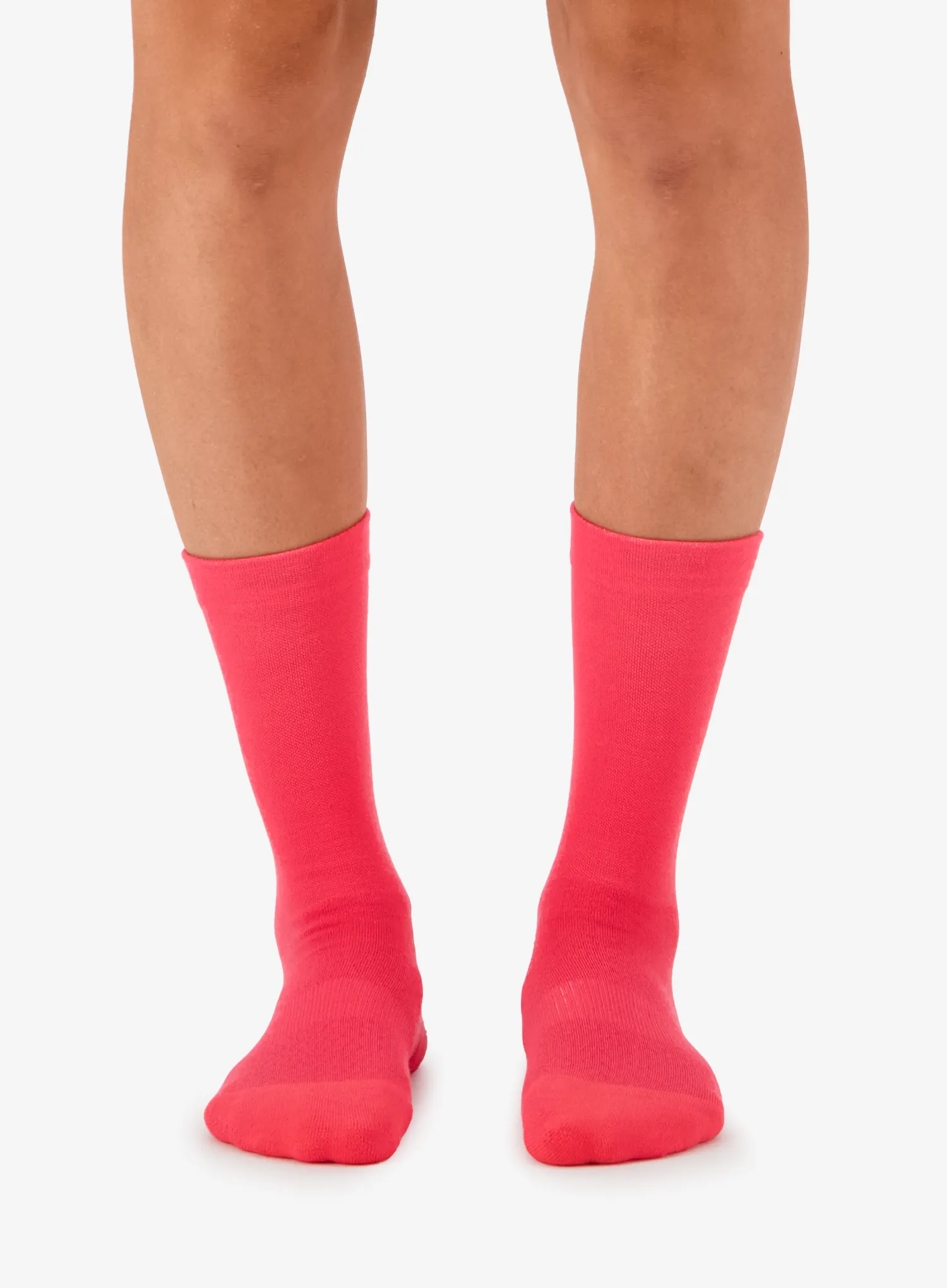 Mons Royale Atlas Merino Crew Sock Kerékpáros zokni - watermelon